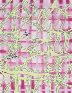 Addio Ultra Violet, Pittura acrilica su tela di Kara Maria, 2003