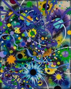 Stargazer (Great Basin Silverspot Butterfly), Painting by Kara Maria, 2024