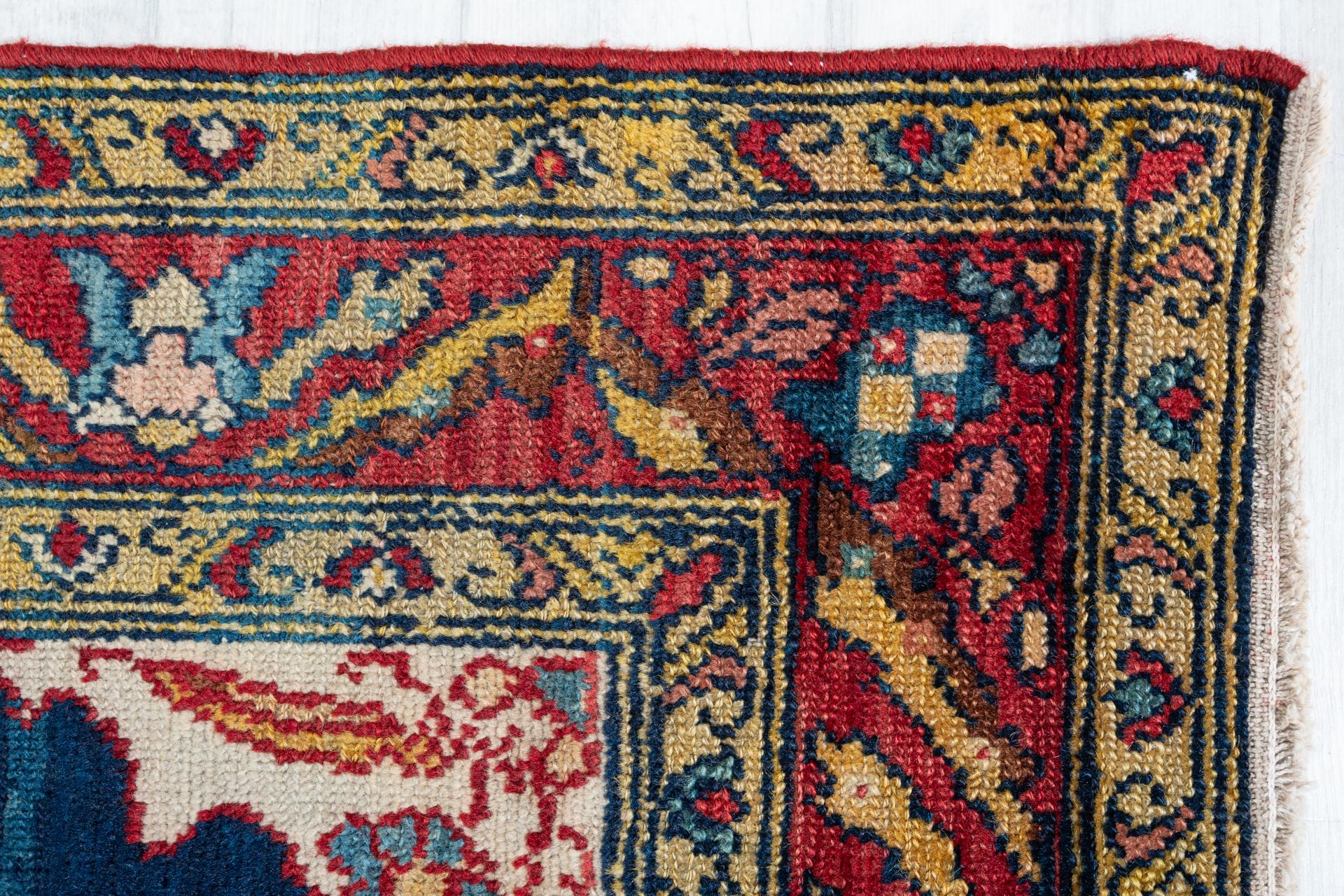 Karabagh Dated Runner with Paisley Design For Sale 2
