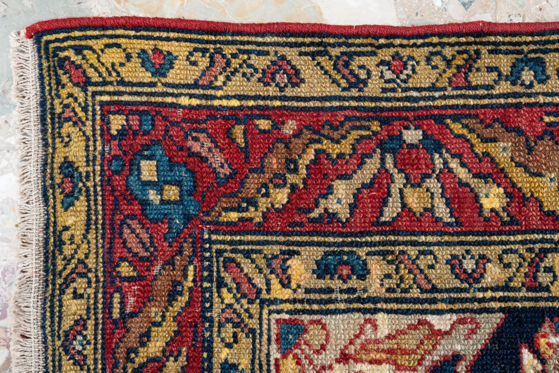 Karabagh Dated Runner with Paisley Design For Sale 3
