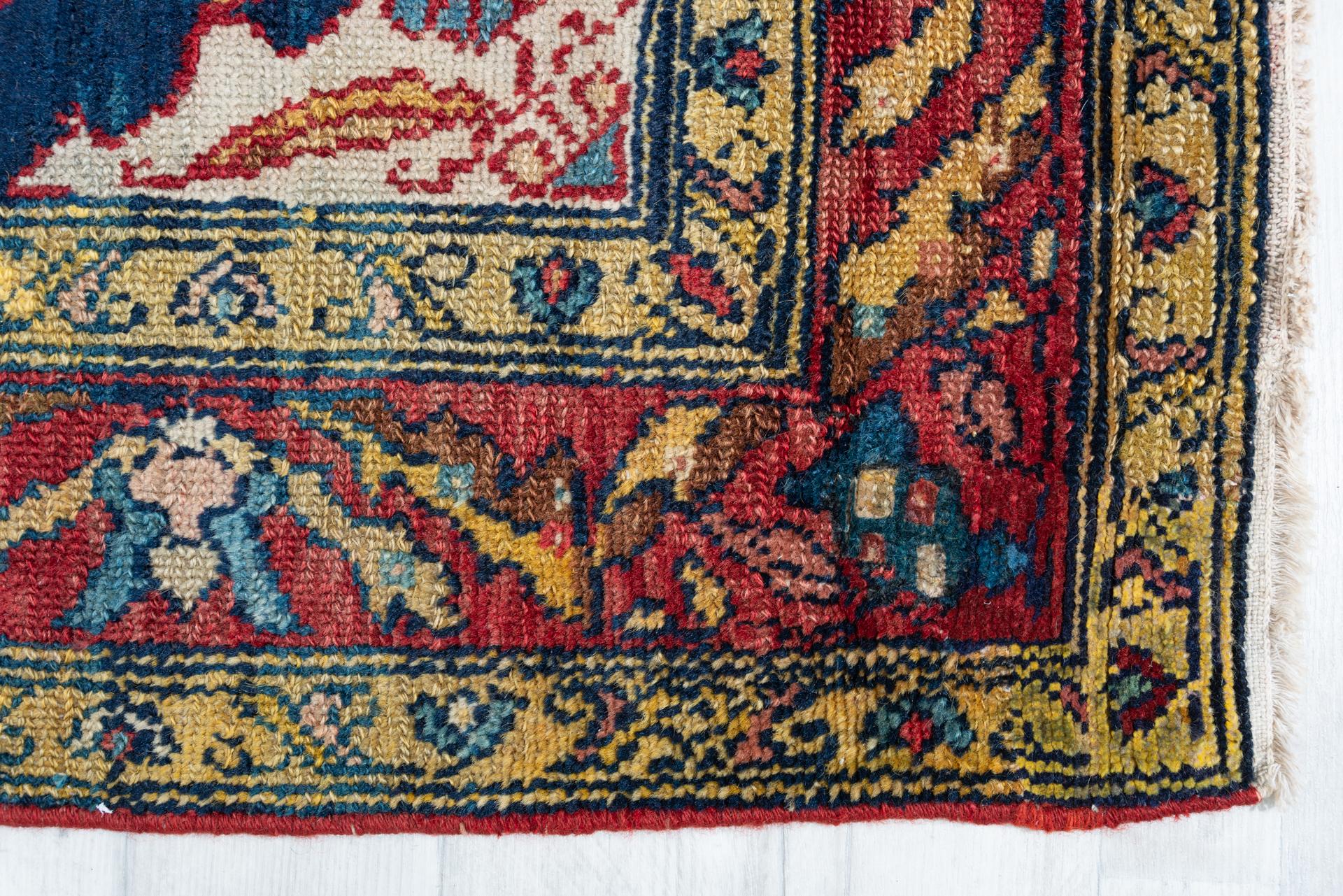 Karabagh Dated Runner with Paisley Design For Sale 1