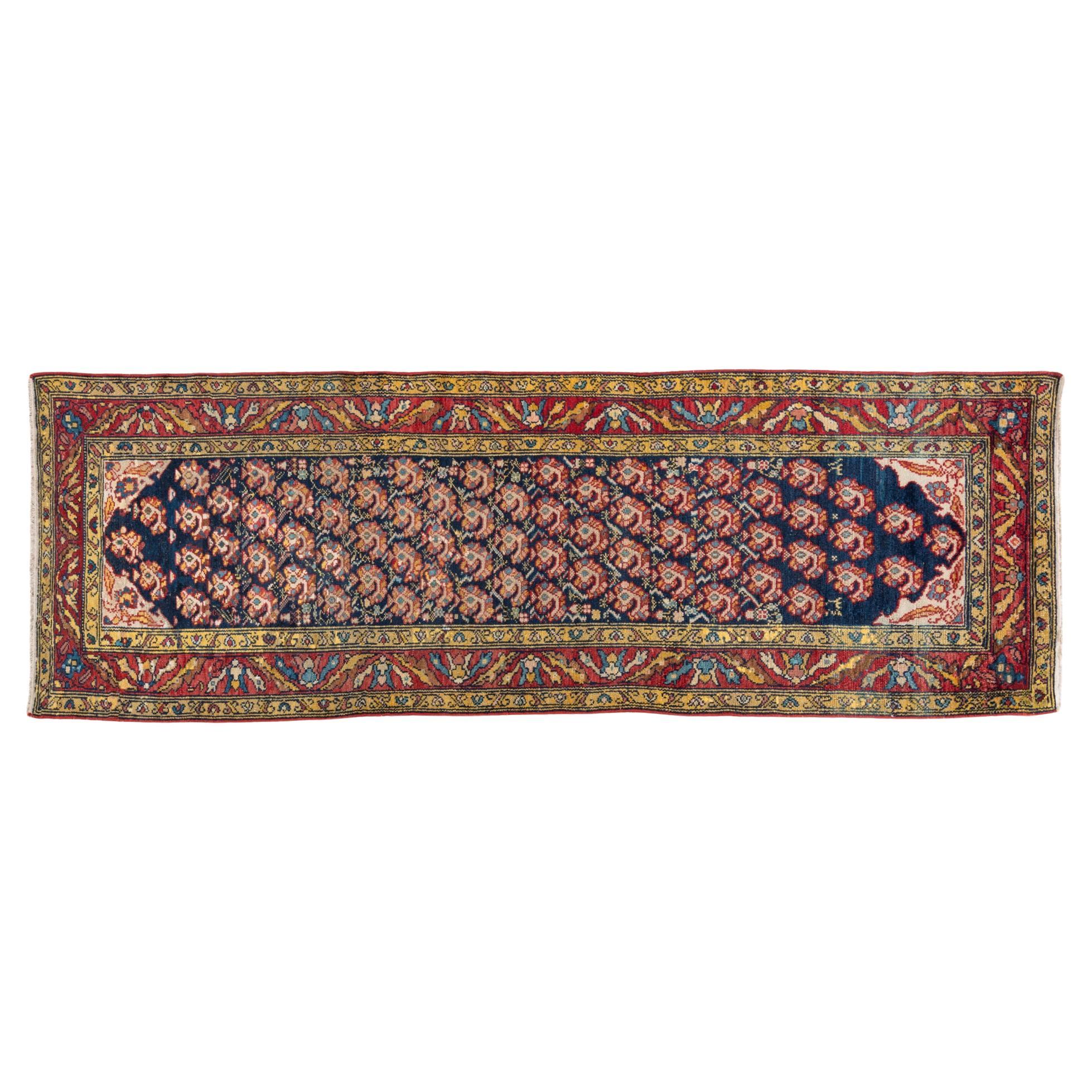 Karabagh Dated Runner with Paisley Design For Sale
