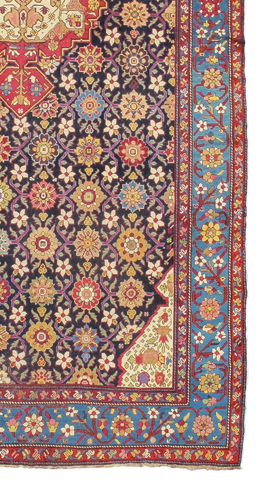Hand-Knotted Karabagh long rug For Sale