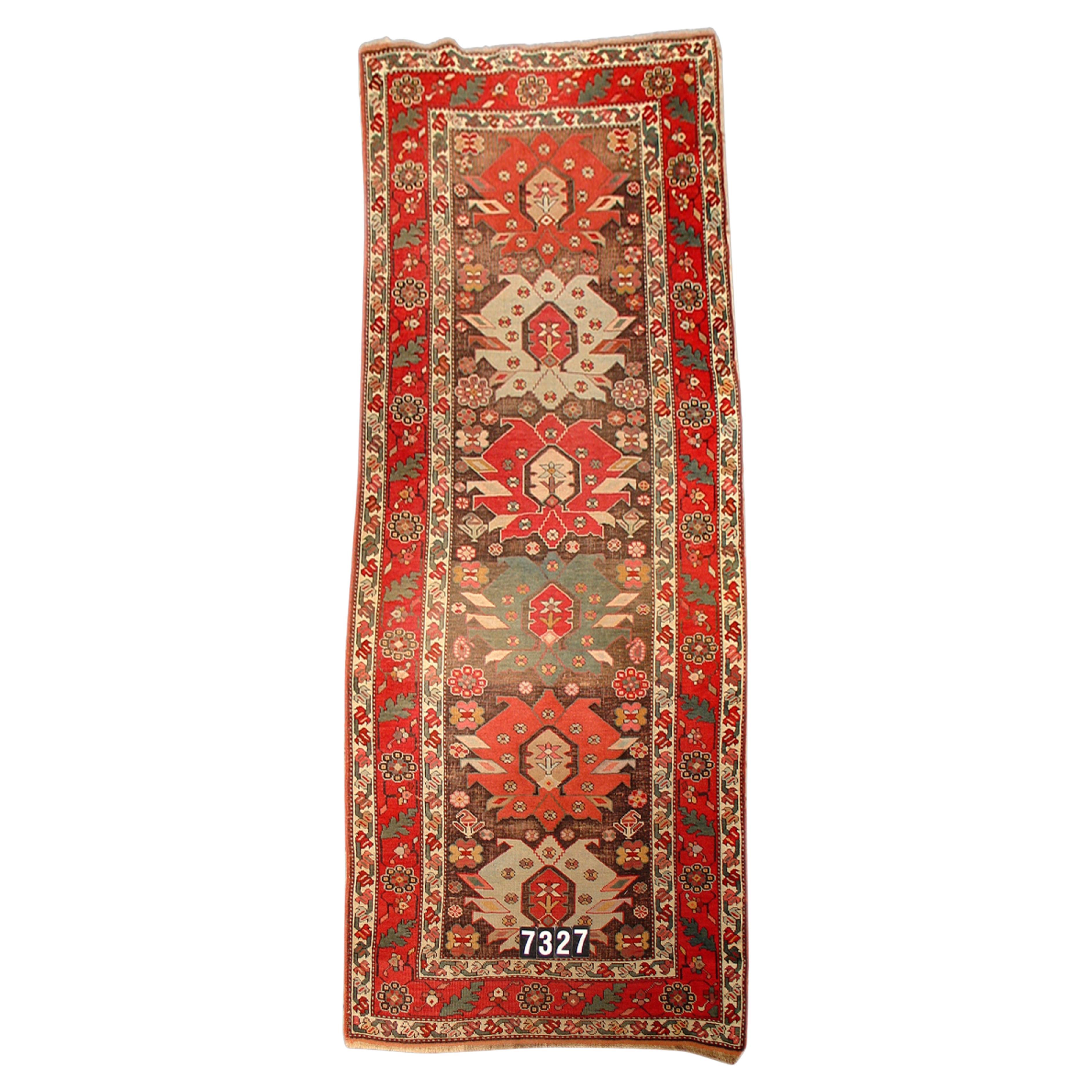 Tappeto Runner Karabagh, XIX secolo in vendita