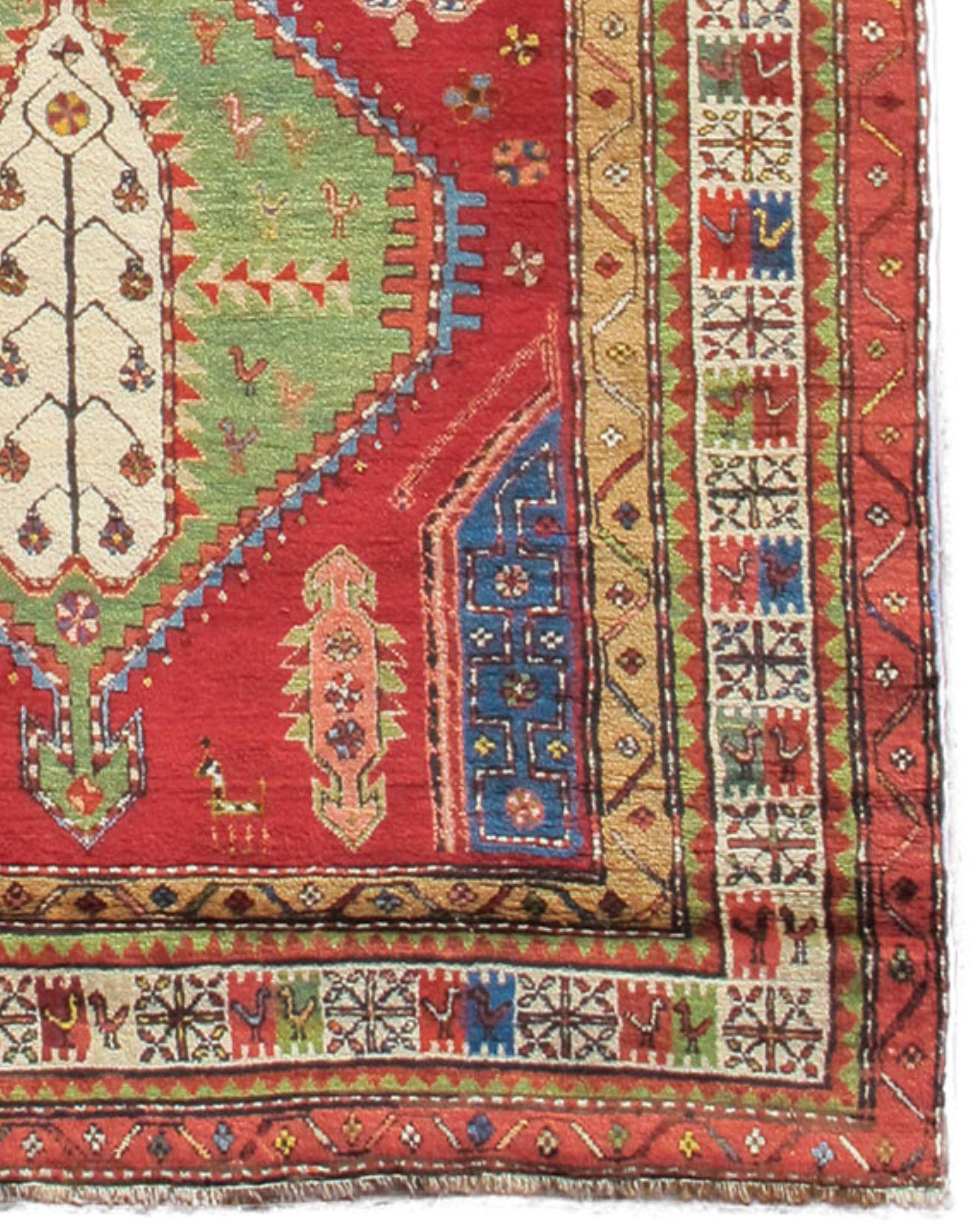 Antique Karabagh Runner, c. 1900 In Excellent Condition For Sale In San Francisco, CA