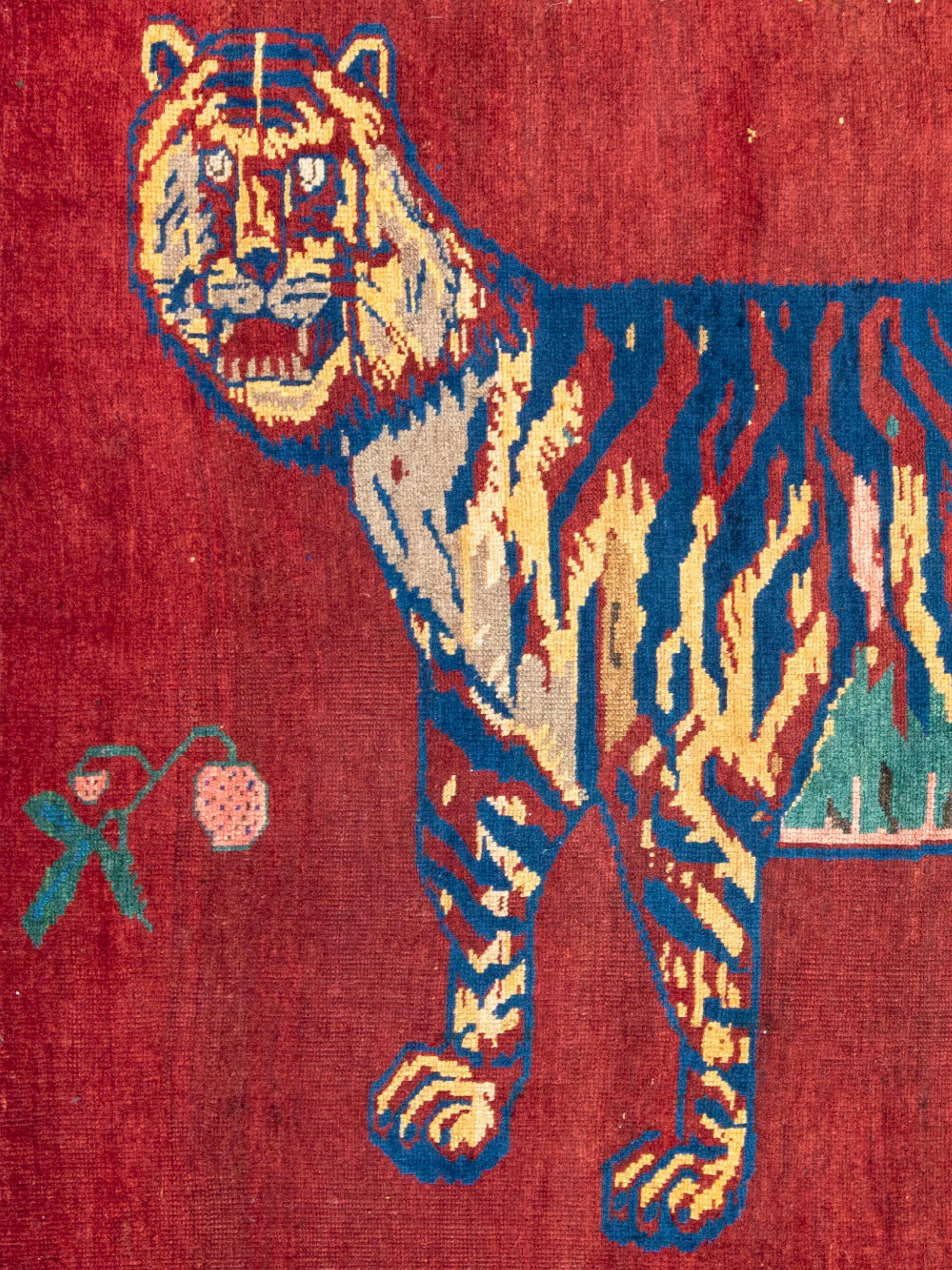 Karabagh Tiger-Teppich, 20. Jahrhundert (1. Quartal)

Zusätzliche Informationen:
Abmessungen: 5'10