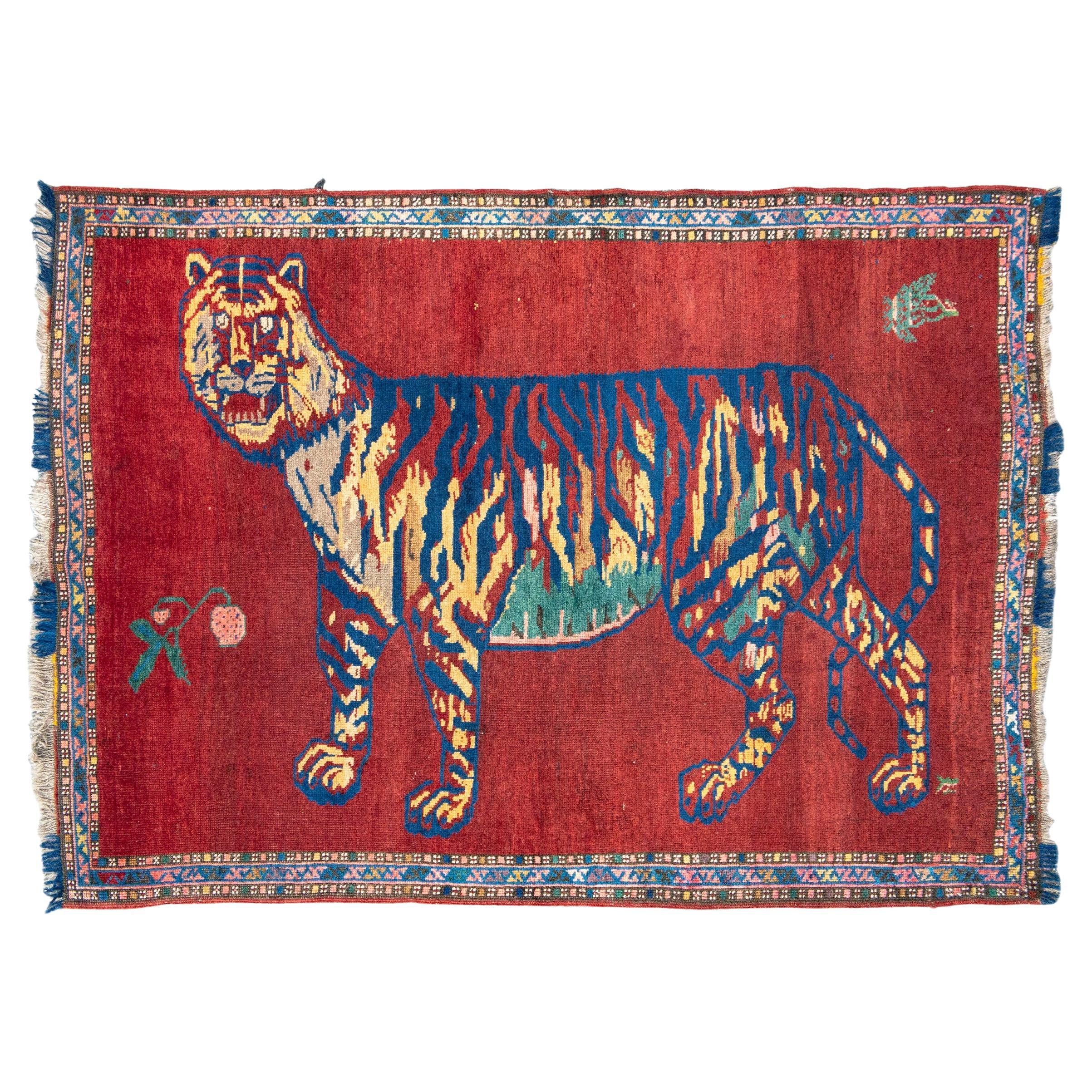 Tapis de tigre du Karabagh, 20e siècle