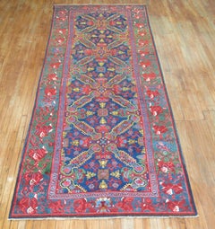 Zabihi Collection Rare Keyhole Karabagh Zeychour Caucasian Gallery Rug