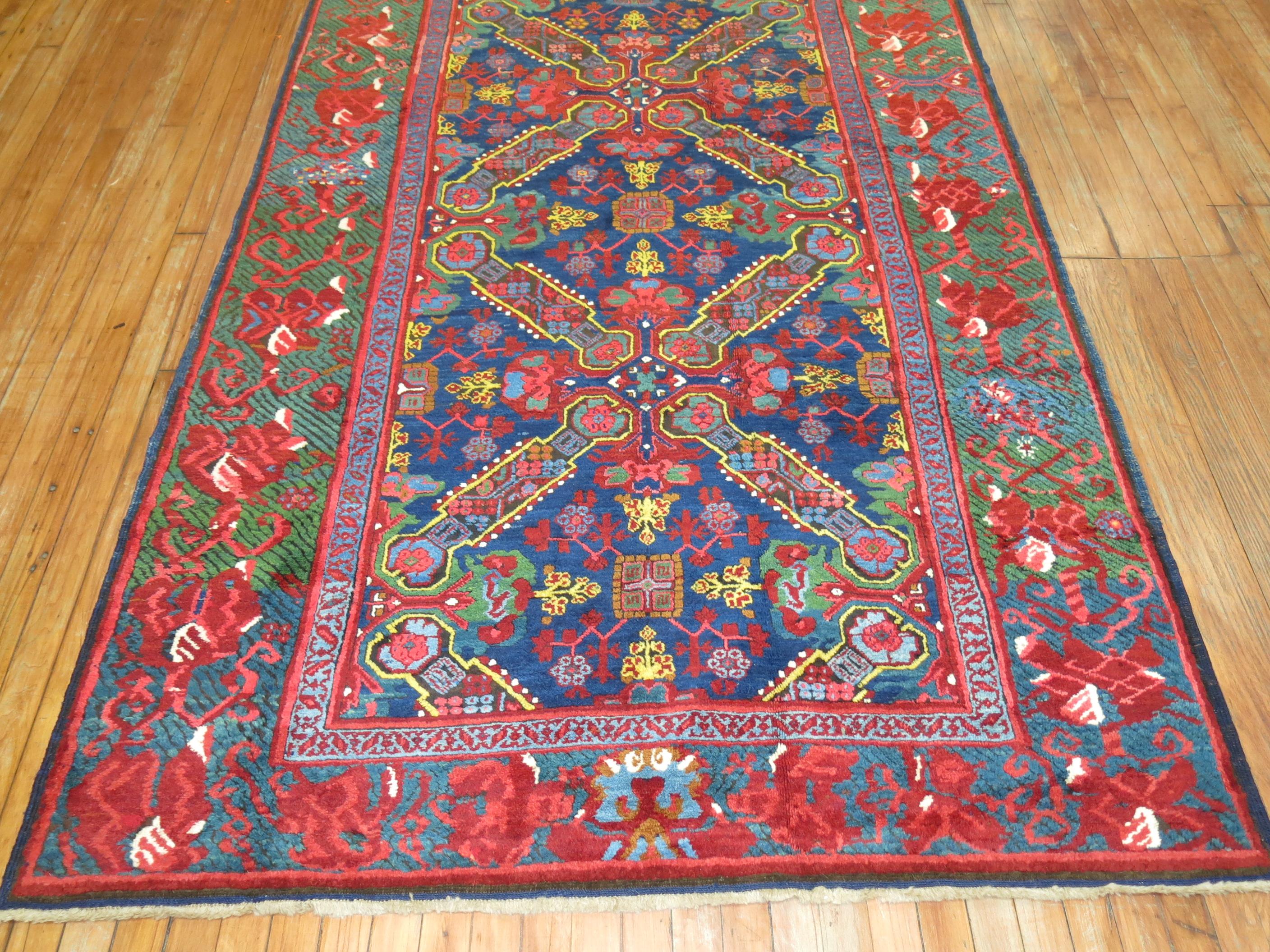 Karabagh Zeychour Caucasian Rug In Excellent Condition For Sale In New York, NY
