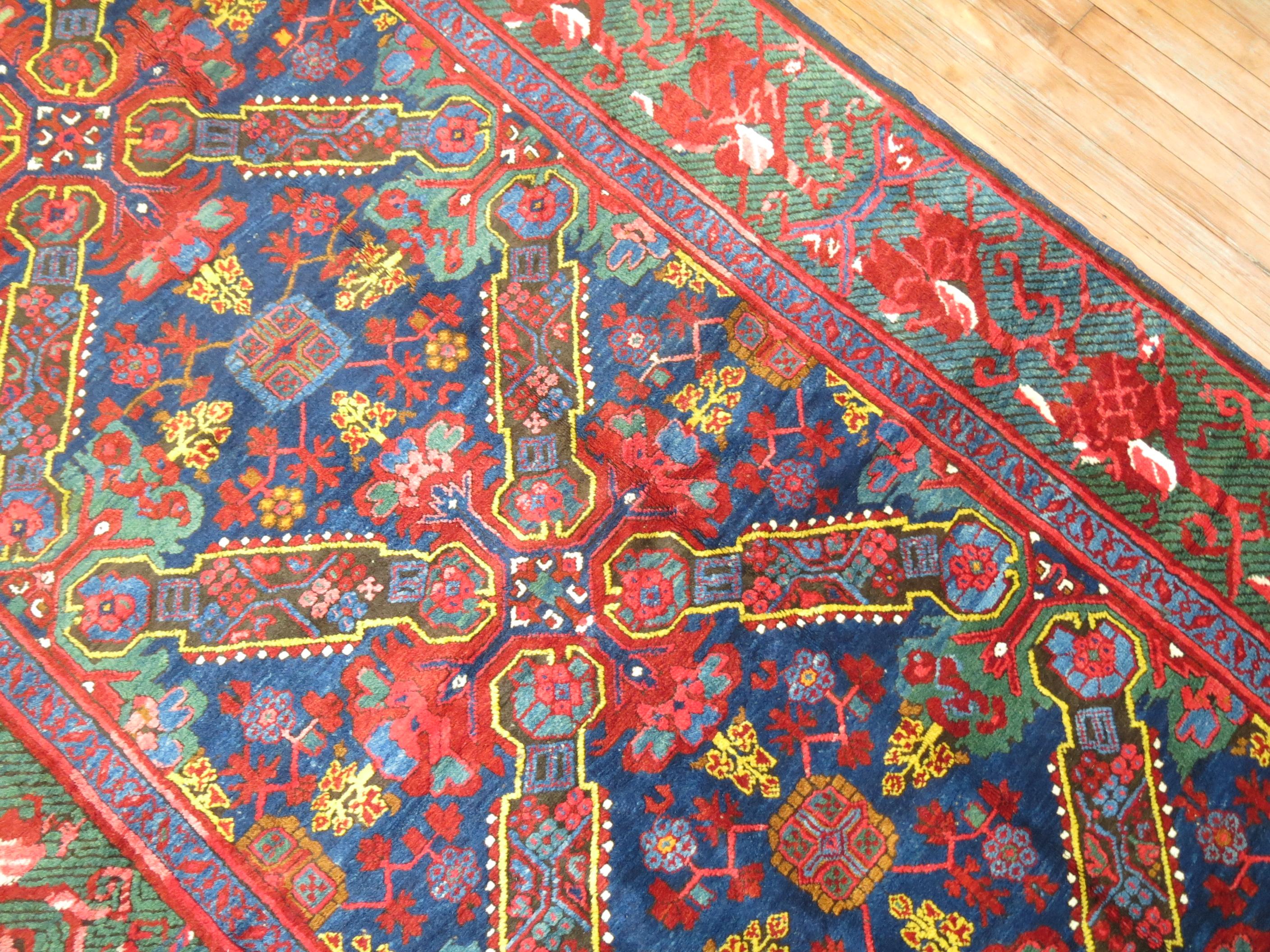 20th Century Karabagh Zeychour Caucasian Rug For Sale