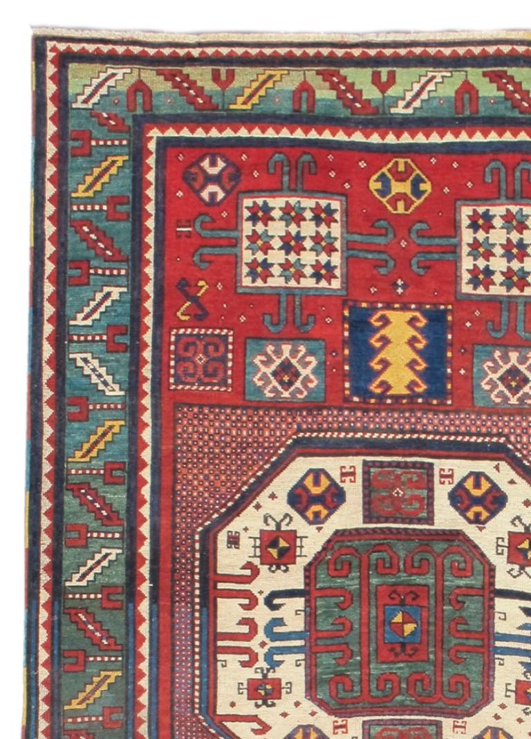 Karachopf Kazak rug. Measures: 5'4