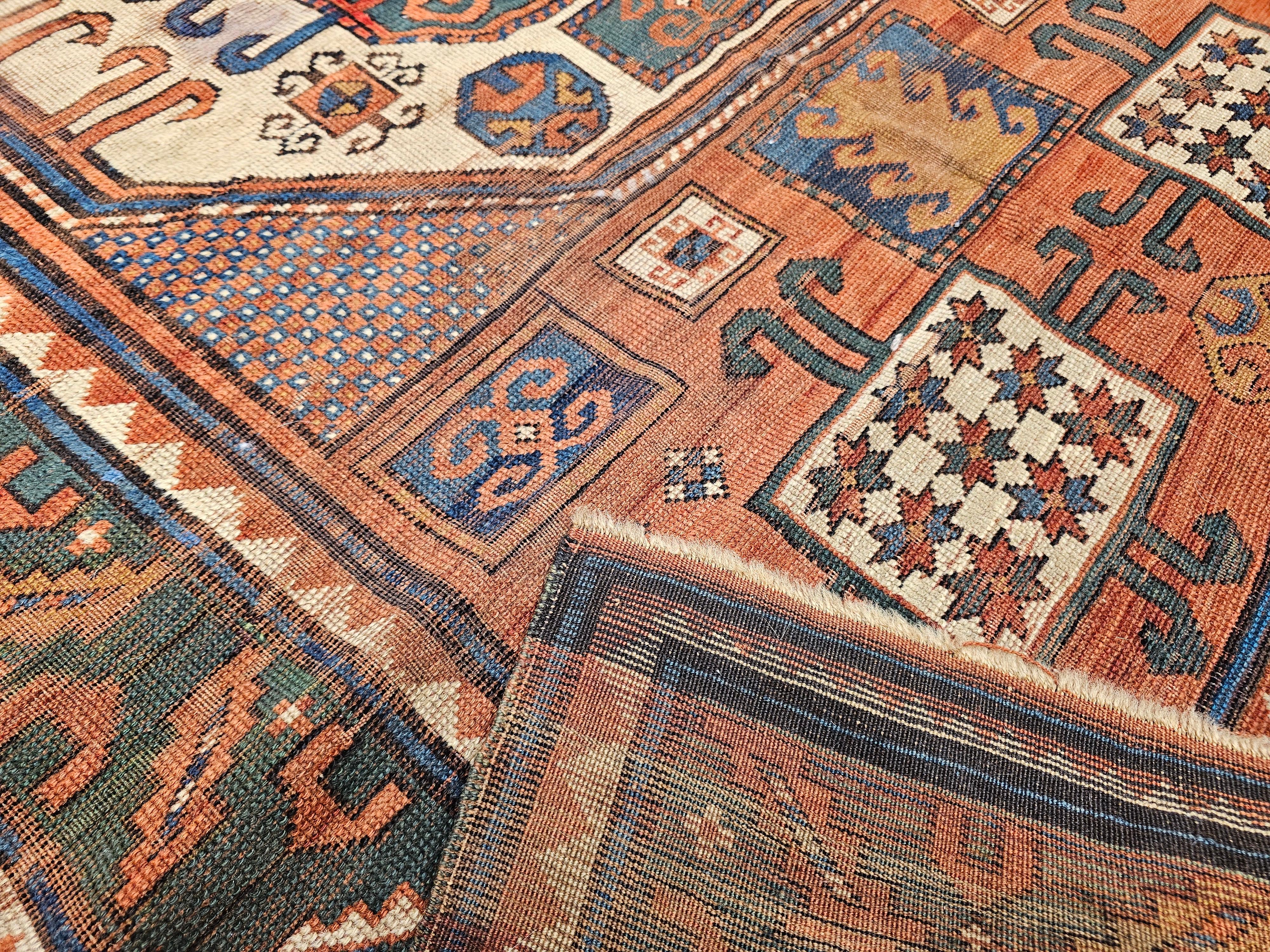 Tapis de prière caucasien Kazak en vente 6