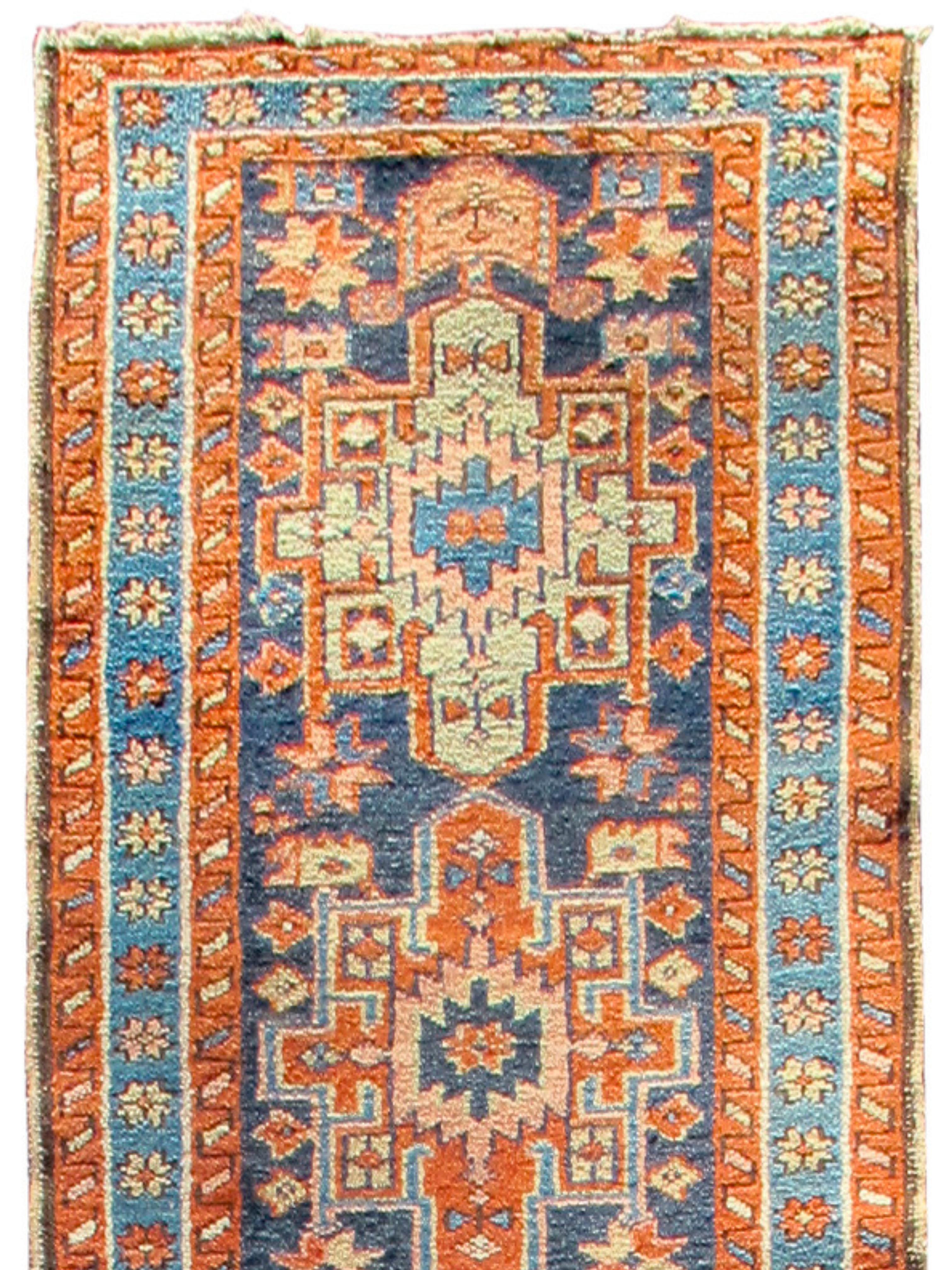 Persian Karaja Runner, Early 20th Century For Sale