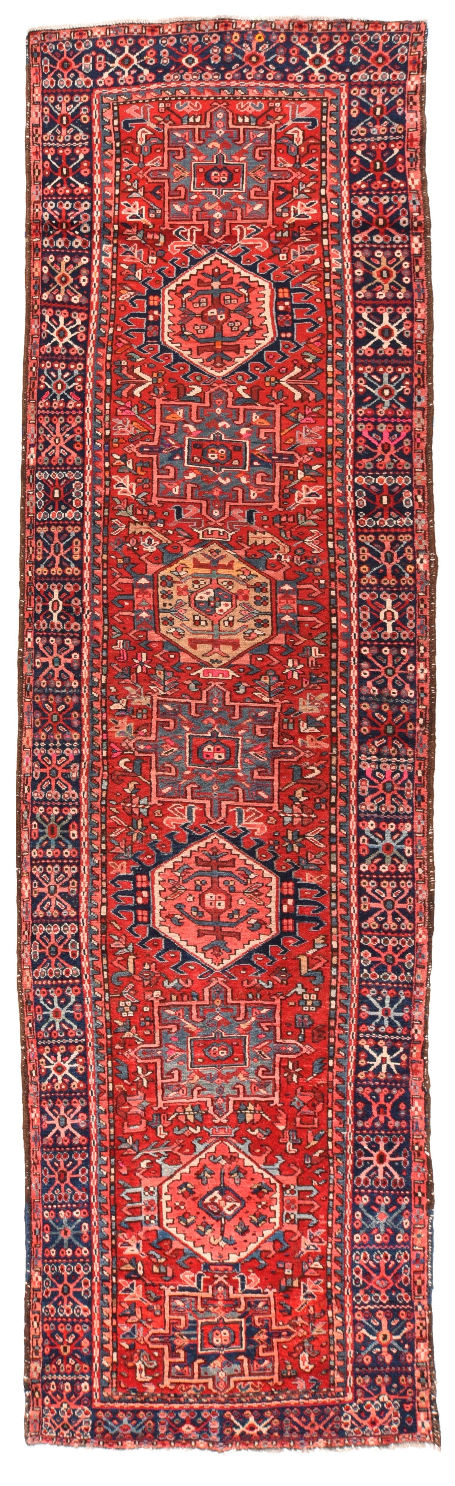 Karajeh-Teppich 3'8'' x 13'0