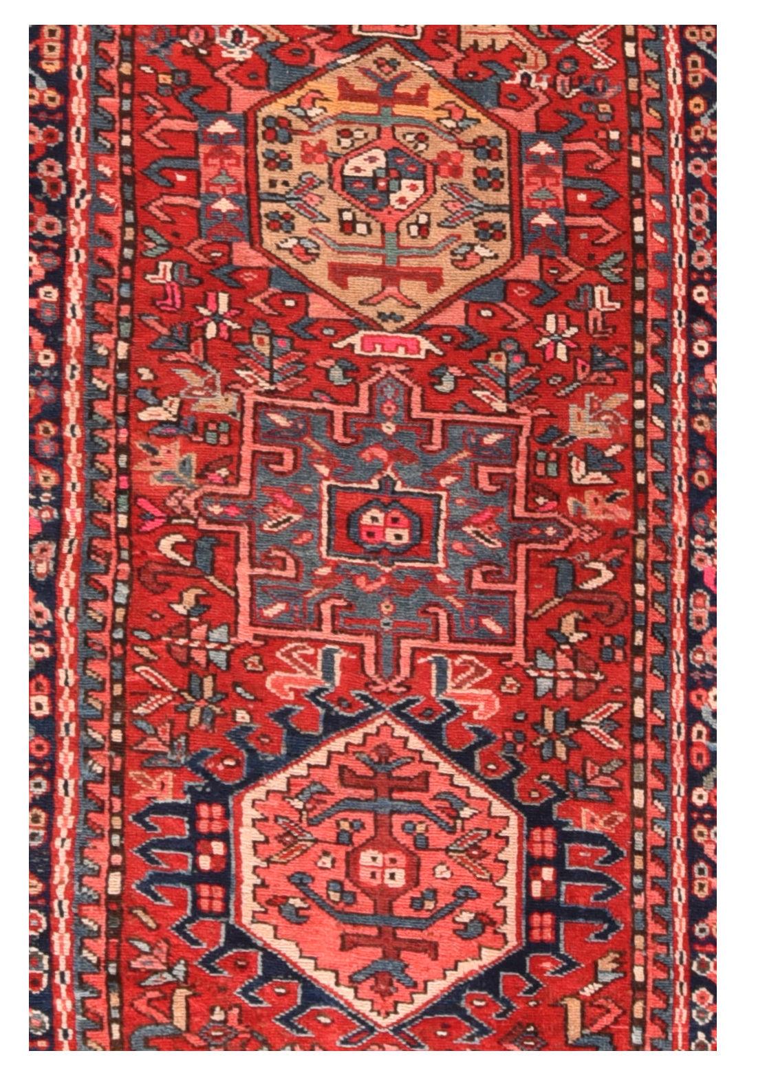 Karajeh-Teppich 3'8'' x 13'0