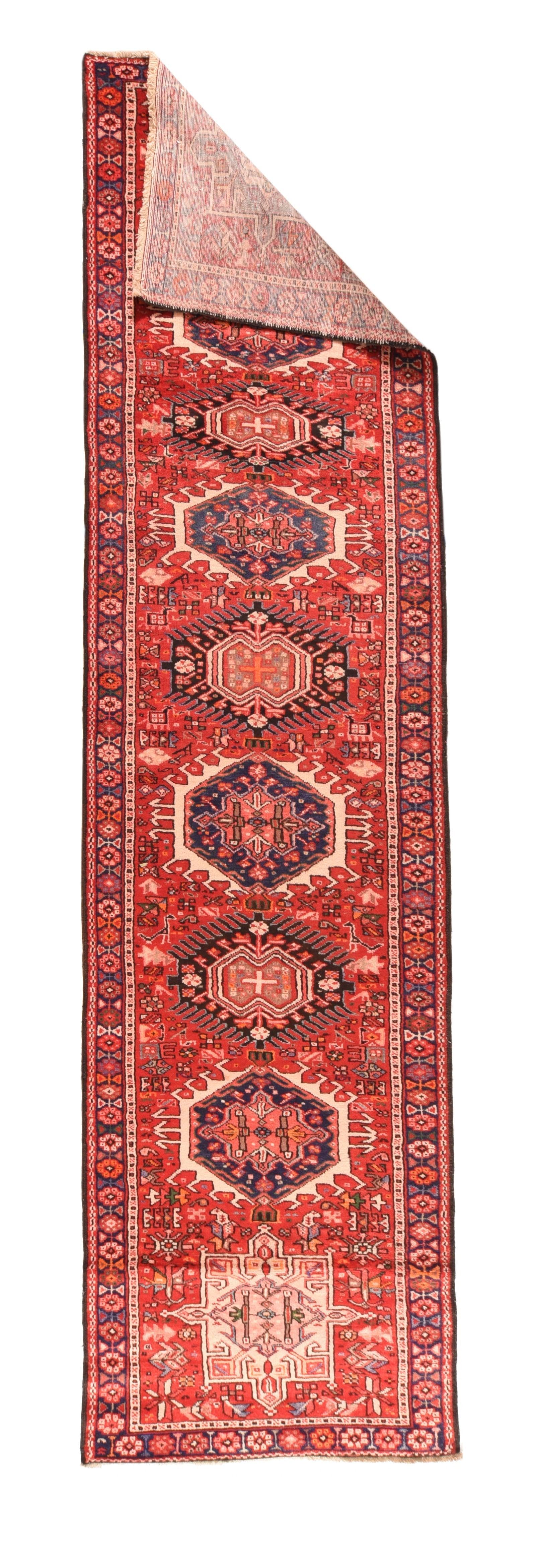 Persiano Runner Karajeh 3'2'' x 10'4'' in vendita