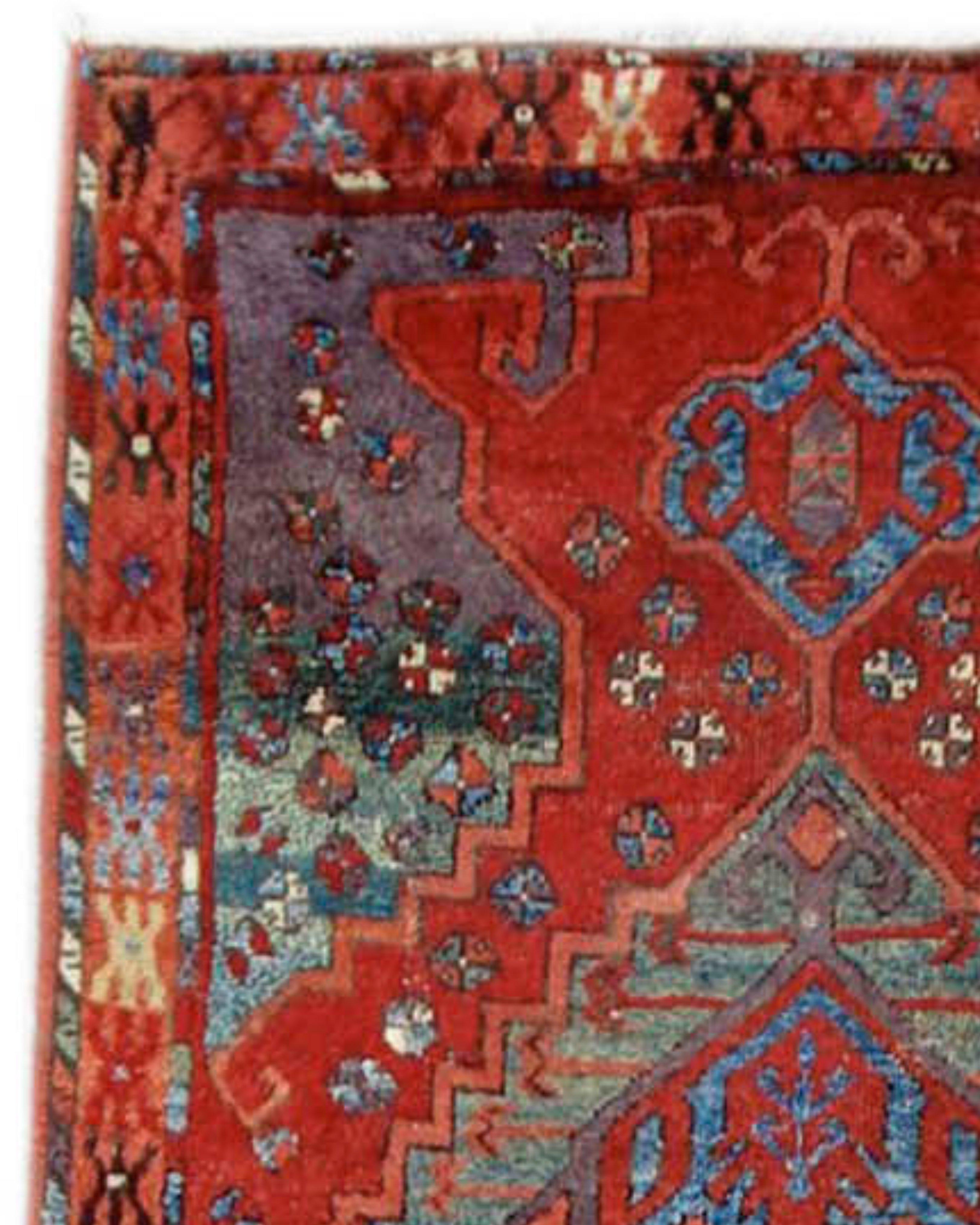 Turkish Antique Anatolian Karaman Rug, 19th Century For Sale