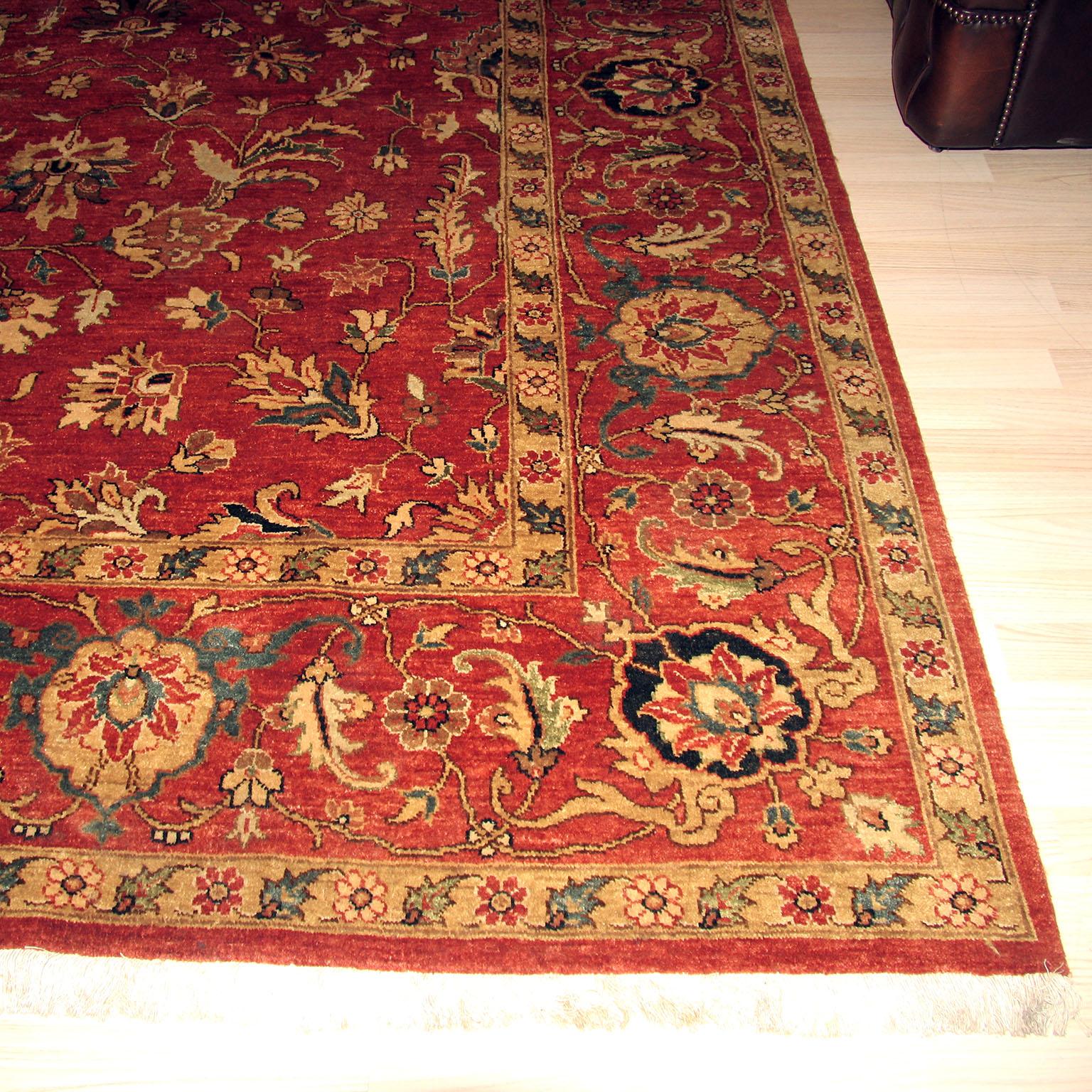 Wool Karaman Rug Very Large Semi-Antique Anatolian Carpet