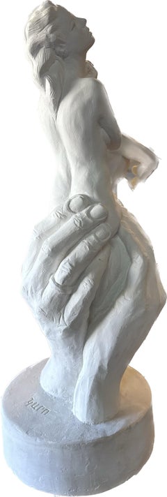 Hope, Sculpture, Hydro Stone, Dust Marble Handmade by Garo, One of a kind