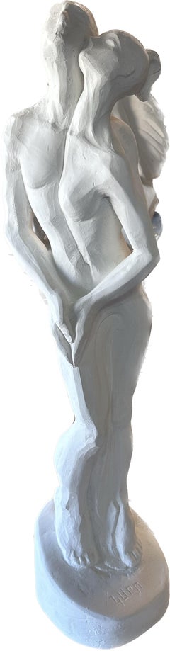 Inseparable, Escultura, Hidro Piedra, Hecho a mano por Garo, Único en su especie