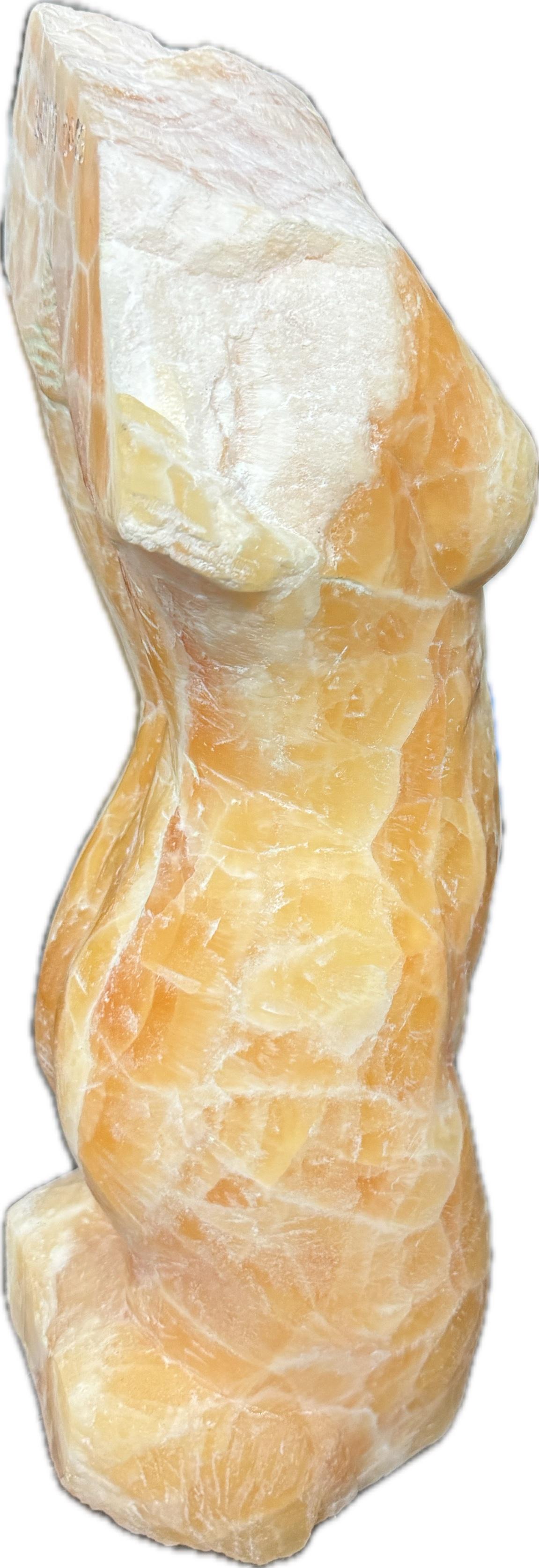 Nude, Sculpture, Natural Haney Onyx Stone, Handmade by Garo For Sale 3