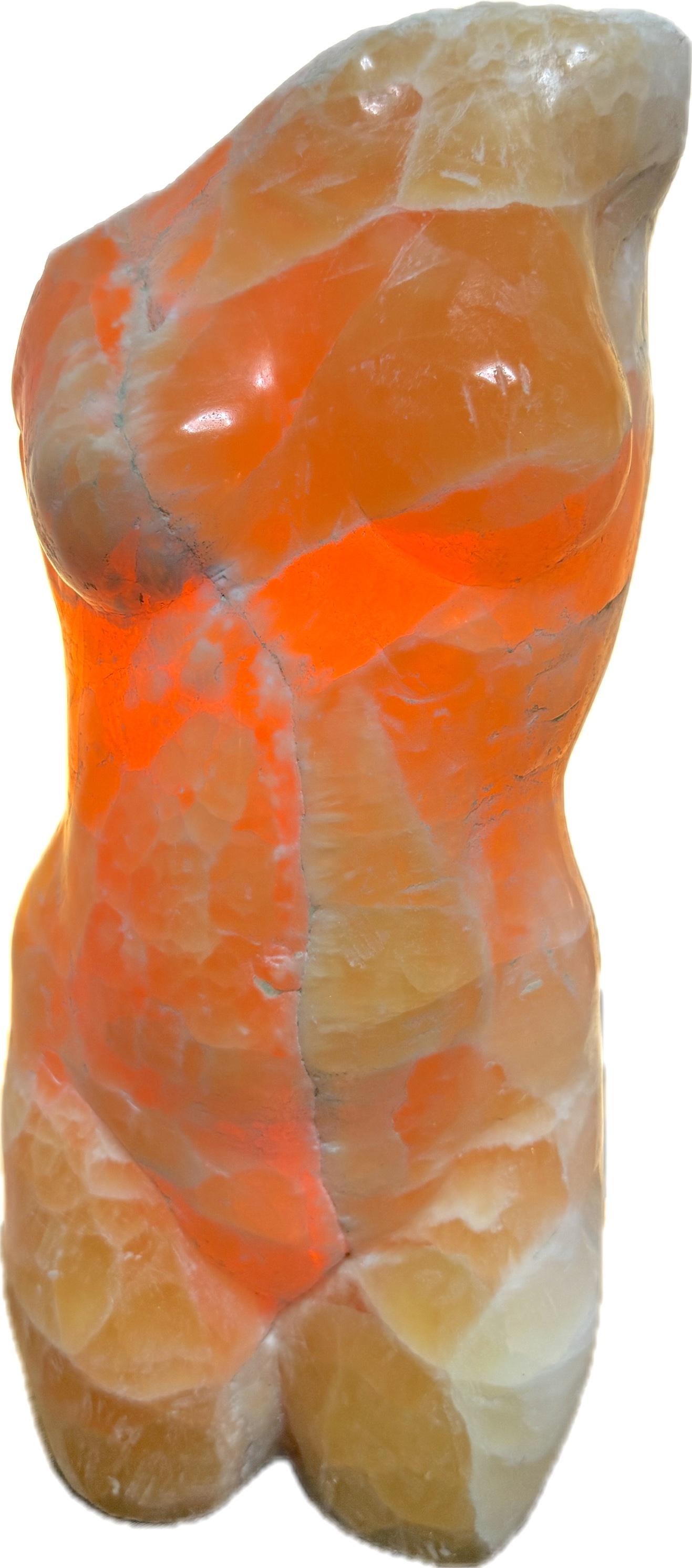 Nude, Sculpture, Natural Haney Onyx Stone, Handmade by Garo For Sale 4