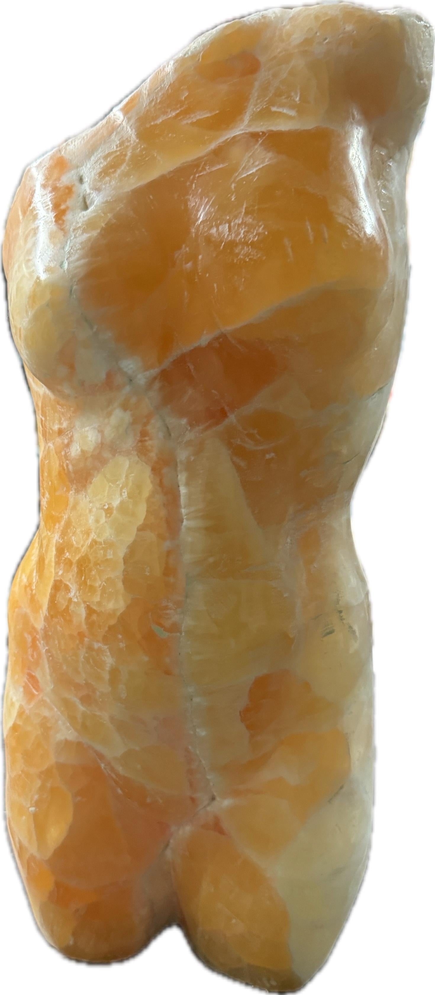 Nude, Sculpture, Natural Haney Onyx Stone, Handmade by Garo For Sale 5