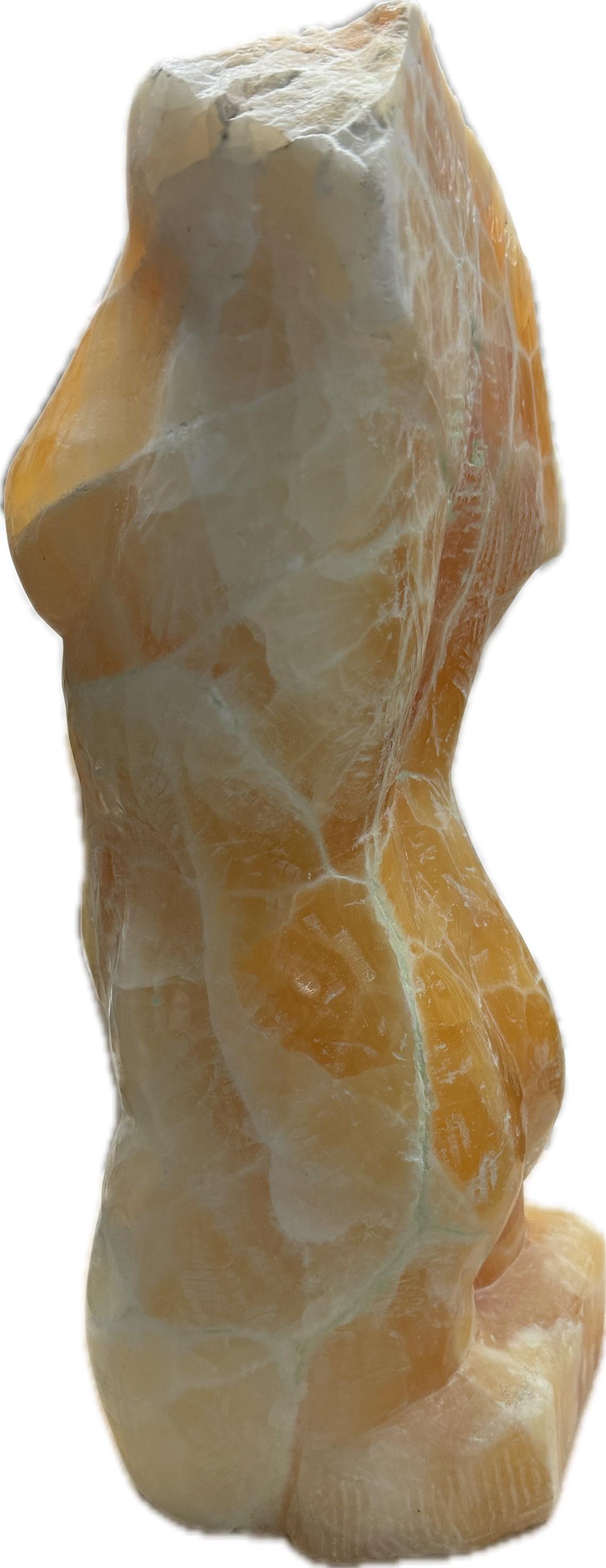 Nude, Sculpture, Natural Haney Onyx Stone, Handmade by Garo For Sale 6