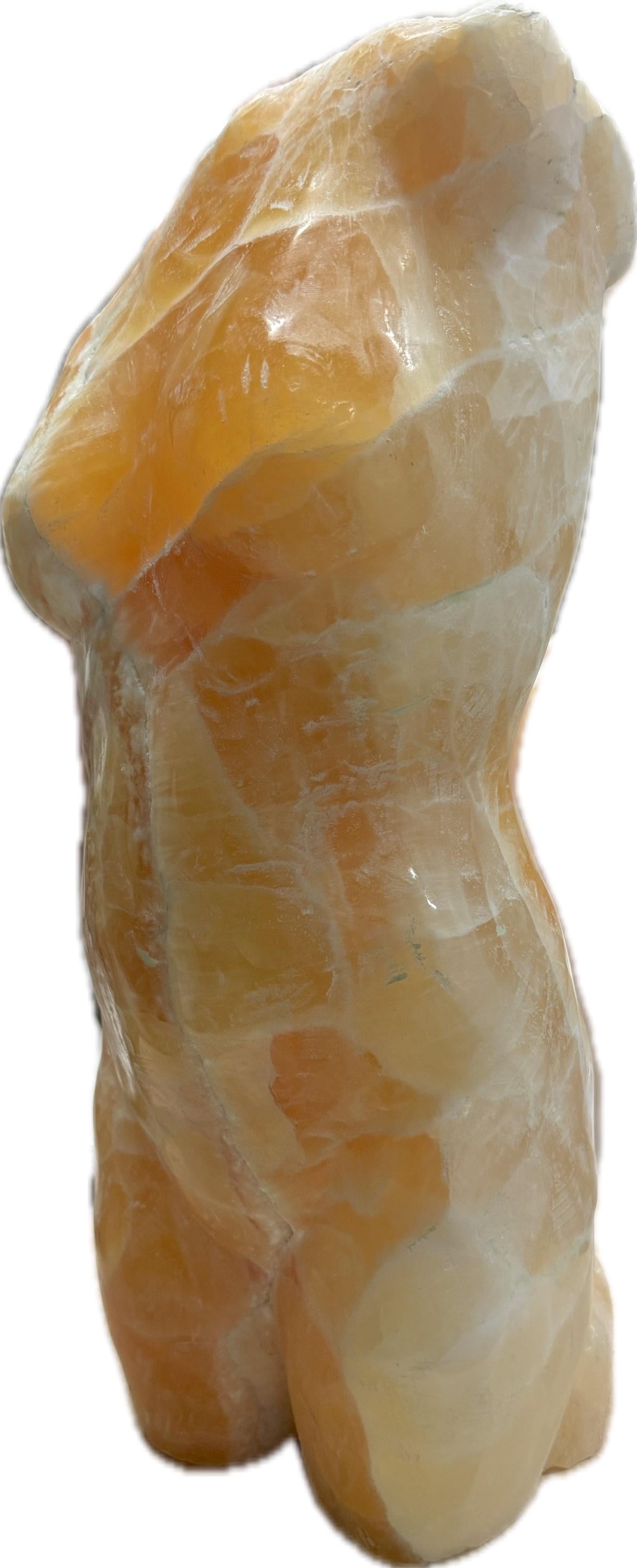 Nude, Sculpture, Natural Haney Onyx Stone, Handmade by Garo For Sale 7