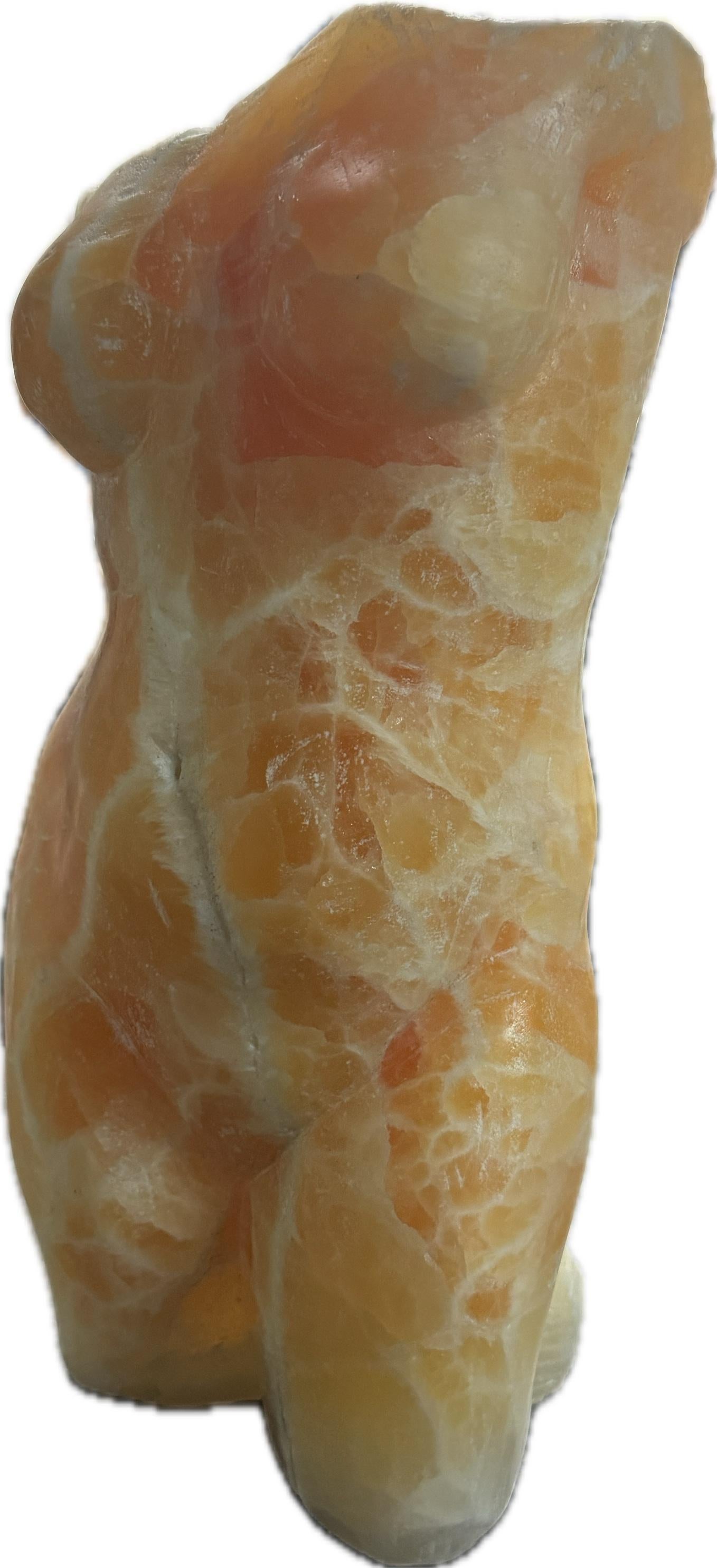 Nude, Sculpture, Natural Onyx Stone, handmade by Garo For Sale 7