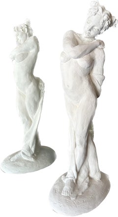 Standing Nude, Sculpture, Hydro Stone, Dust Marble by Garo