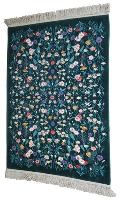 Karastan 100% Wool Garden of Eden Wildflowers Area Rug Carpet 509/9751