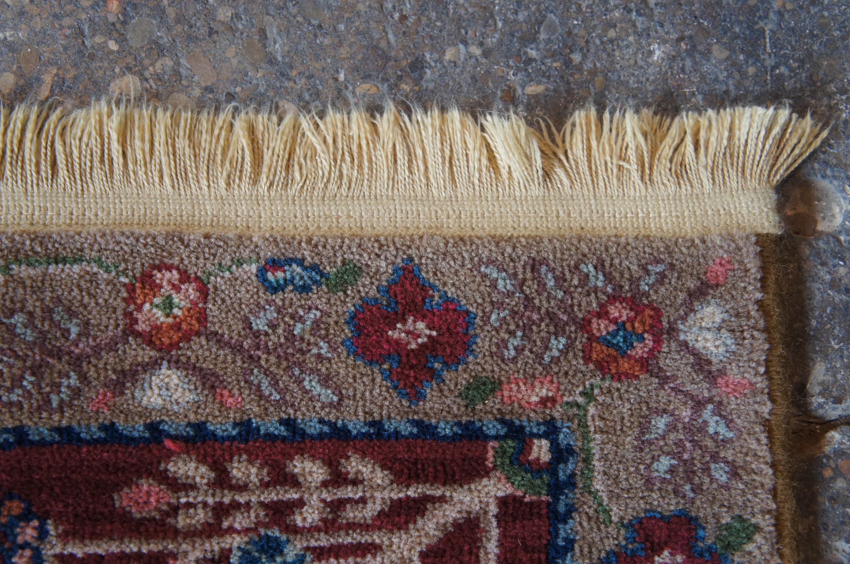 Karastan 900-901 Samovar Teawash Wool Carpet Area Rug Vase Design 1