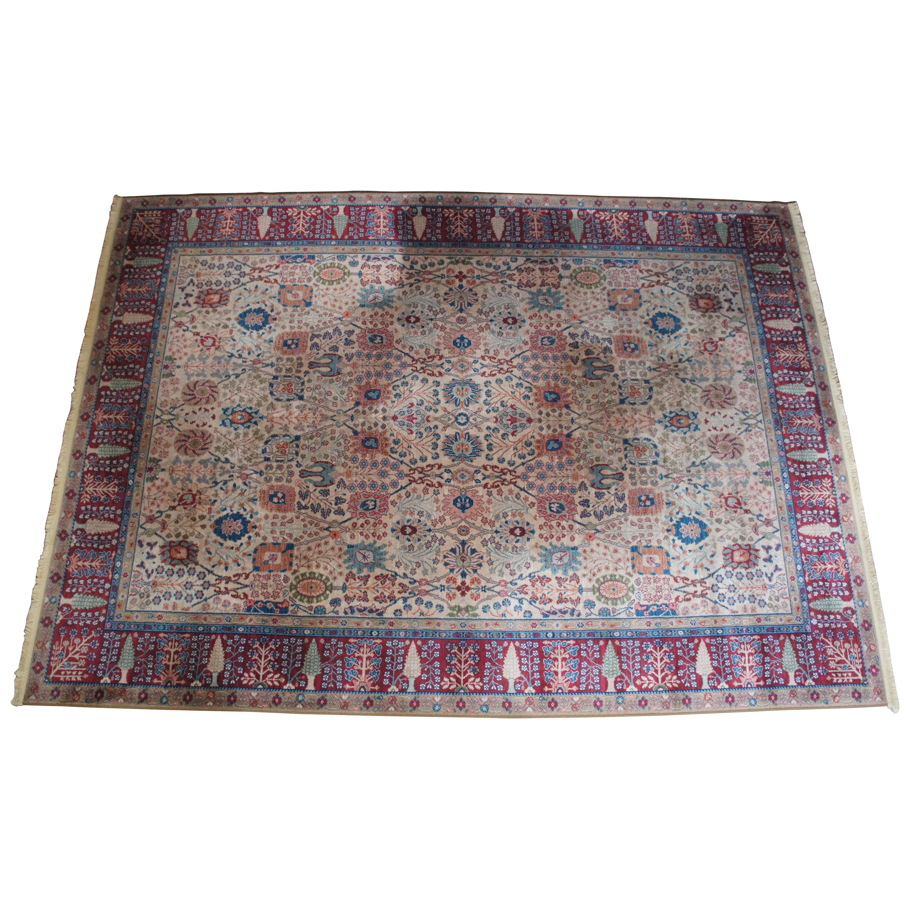 Karastan 900-901 Samovar Teawash Wool Carpet Area Rug Vase Design
