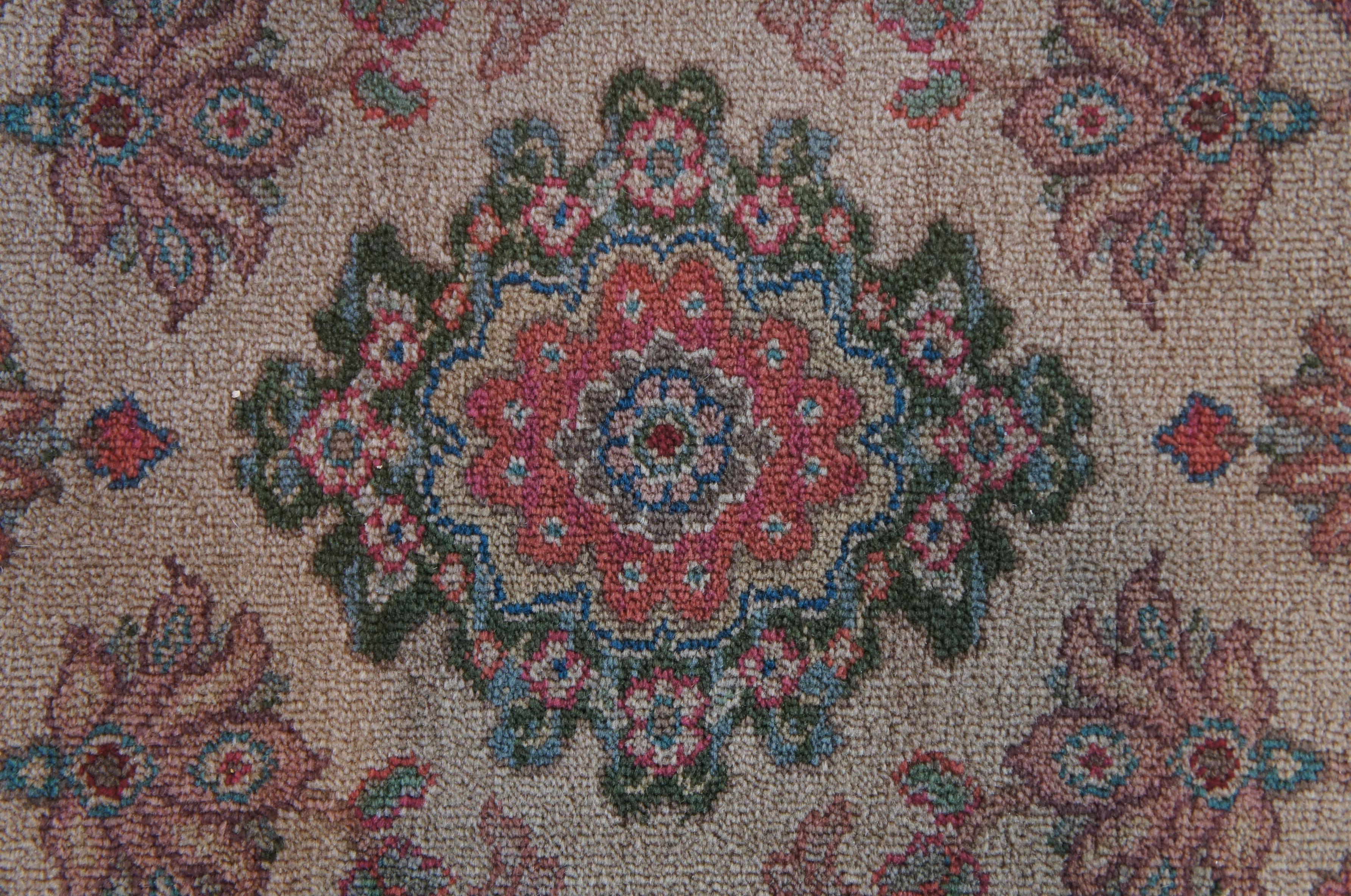 Karastan 900-906 Samovar Teawash Wool Carpet Area Rug Feraghan Saruk In Good Condition In Dayton, OH