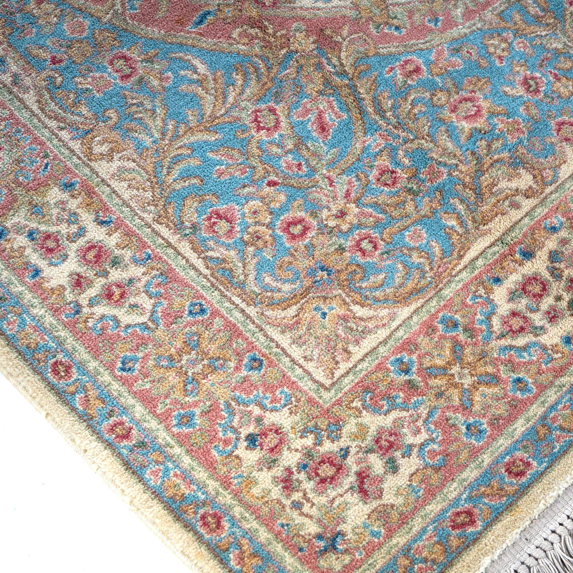 Karastan Kirman Oriental Wool Rug Approx. 6X9 Circa 1950 5