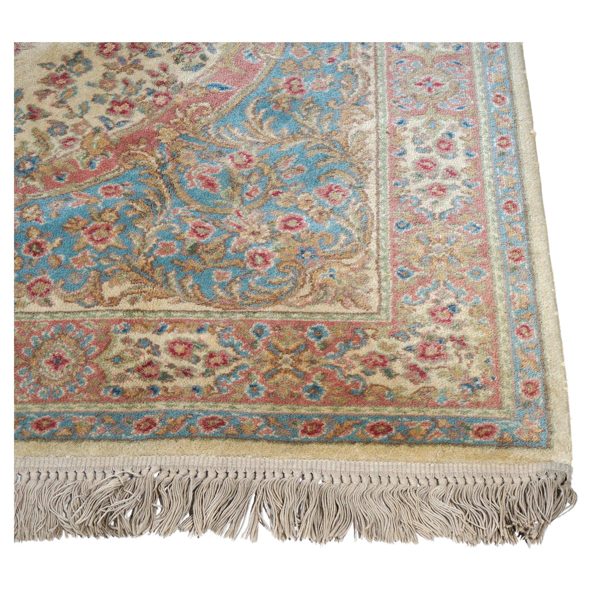 Karastan Kirman Oriental Wool Rug Approx. 6X9 Circa 1950 7
