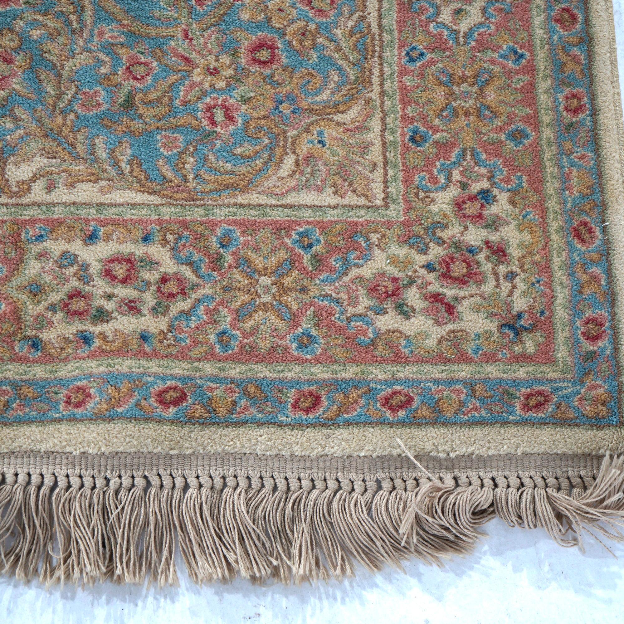 Karastan Kirman Oriental Wool Rug Approx. 6X9 Circa 1950 8