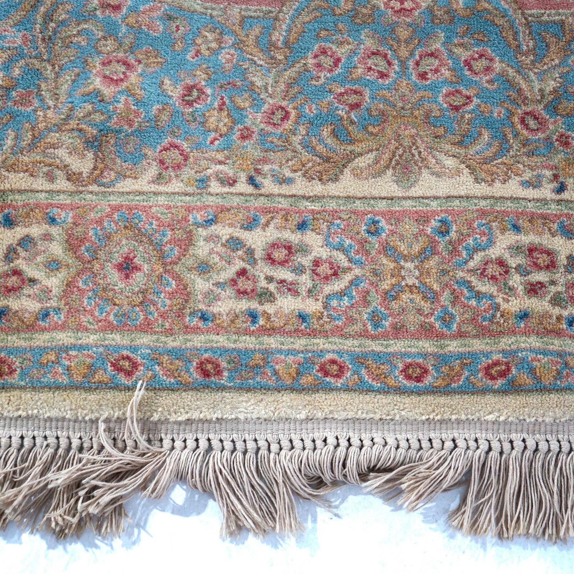 Karastan Kirman Oriental Wool Rug Approx. 6X9 Circa 1950 9