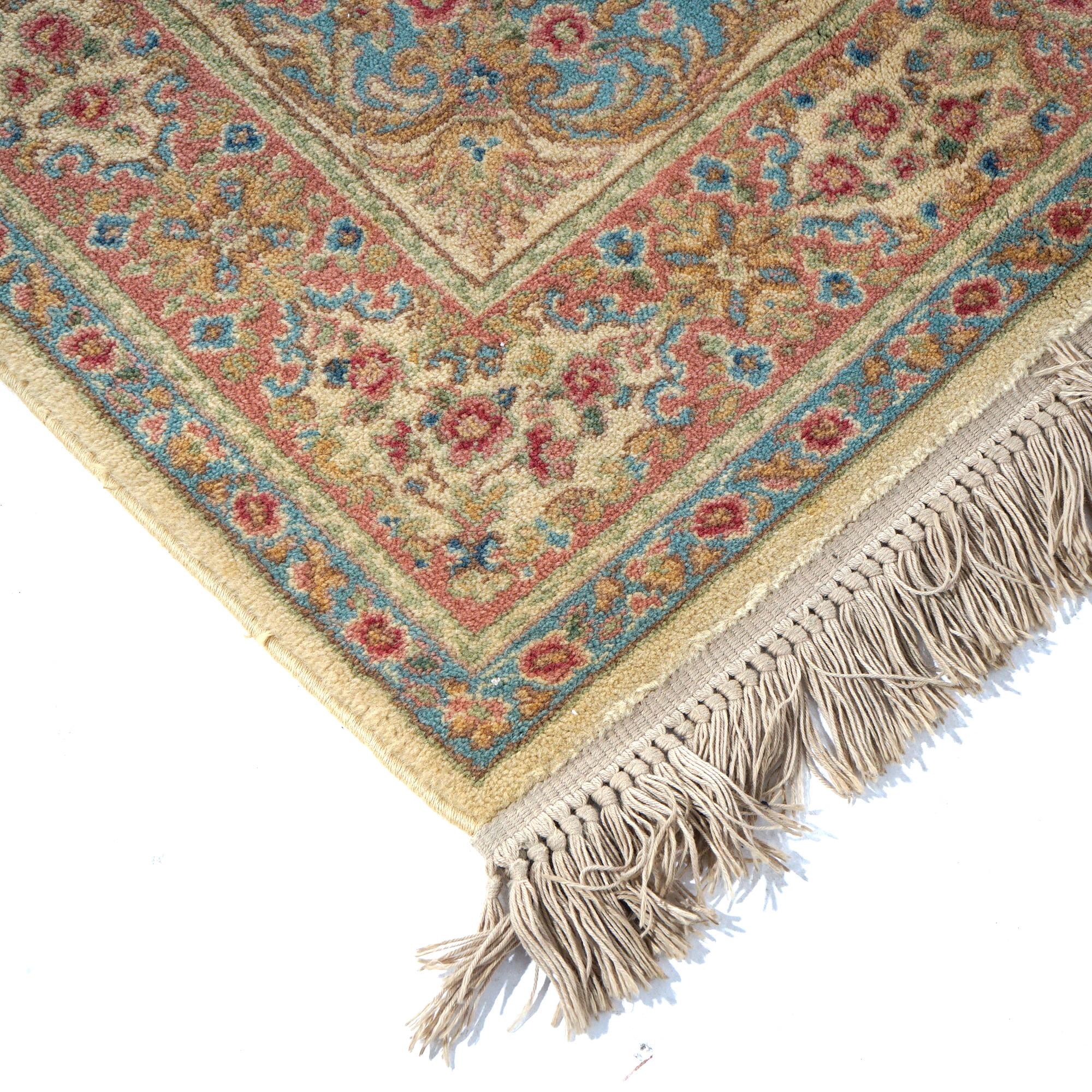Karastan Kirman Oriental Wool Rug Approx. 6X9 Circa 1950 10
