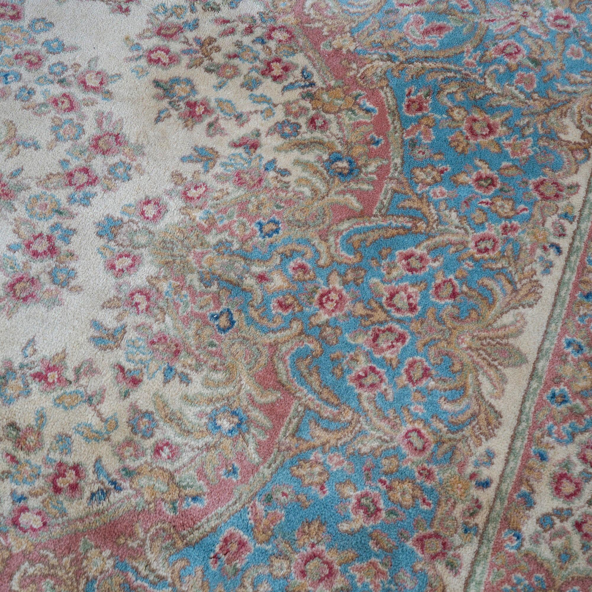 American Karastan Kirman Oriental Wool Rug Approx. 6X9 Circa 1950