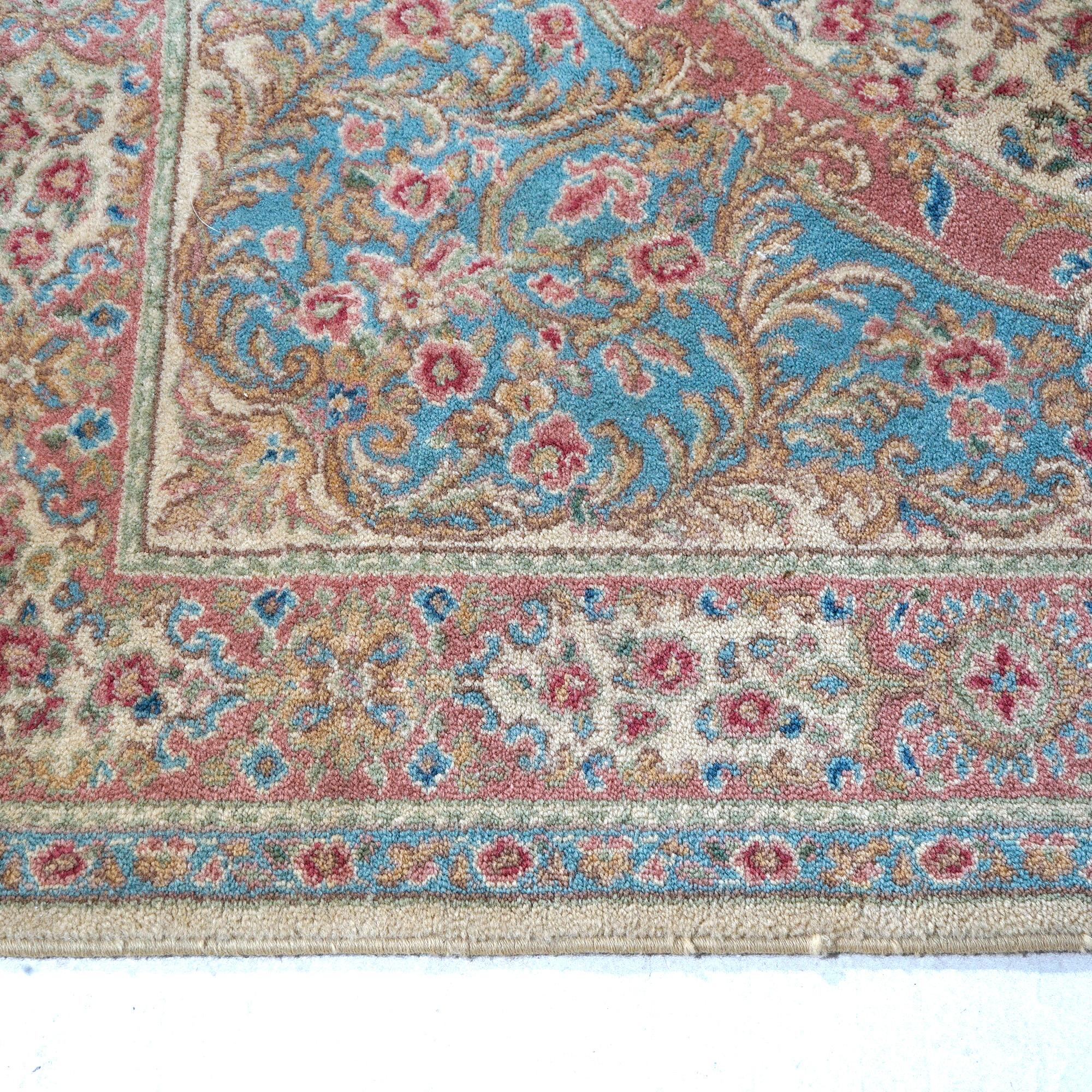 20th Century Karastan Kirman Oriental Wool Rug Approx. 6X9 Circa 1950