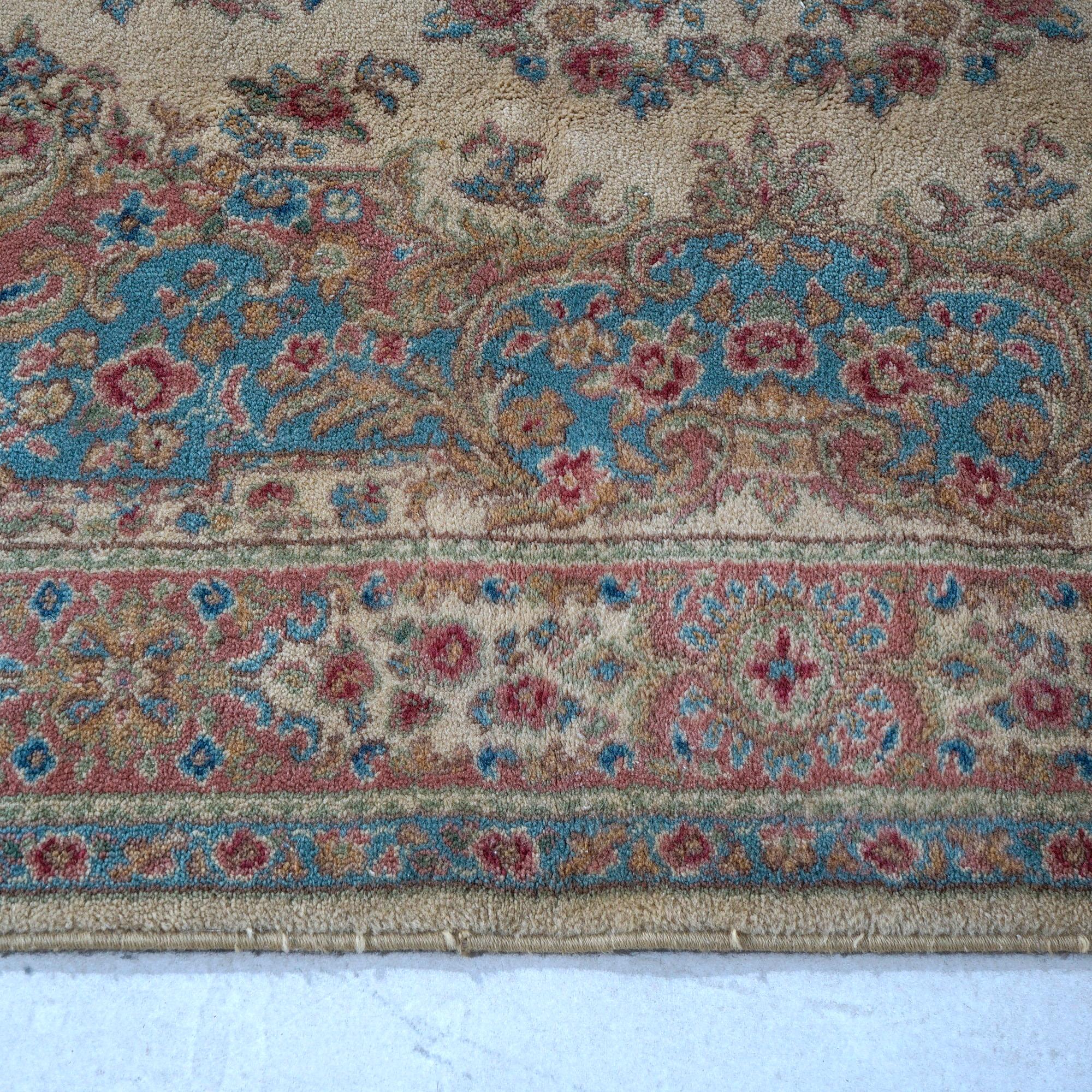 Karastan Kirman Oriental Wool Rug Approx. 6X9 Circa 1950 2