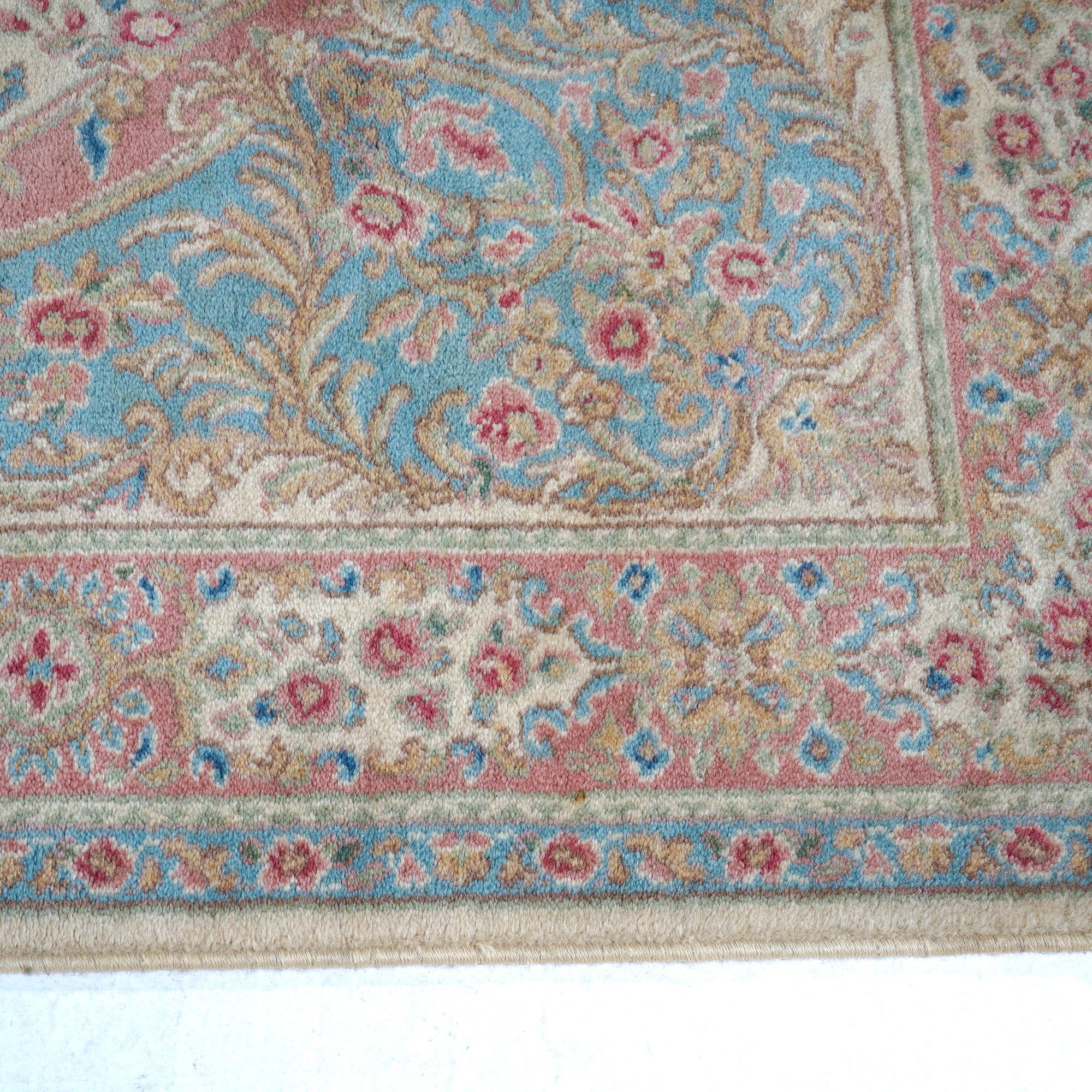 Karastan Kirman Oriental Wool Rug Approx. 6X9 Circa 1950 3