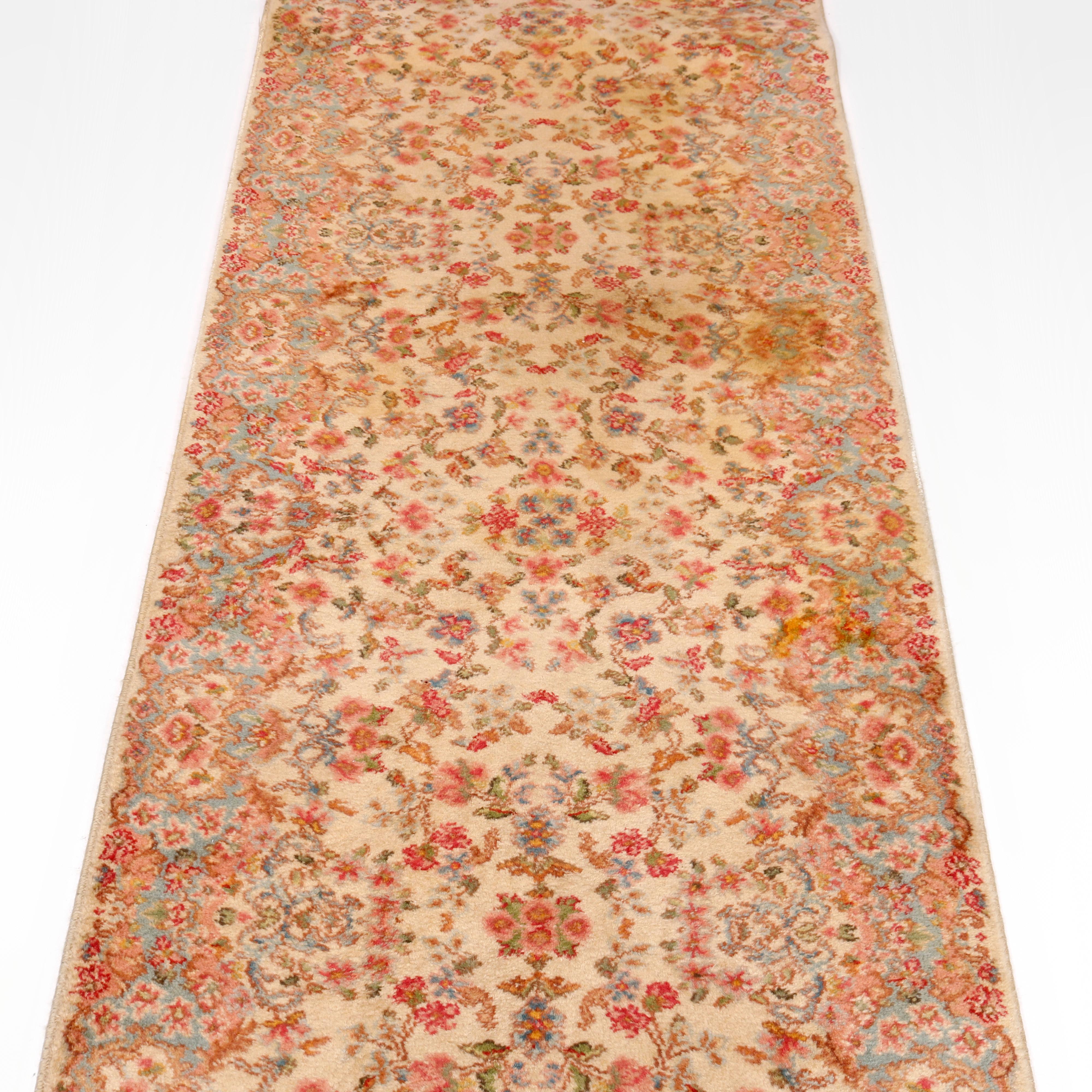 karastan ivory kirman rug