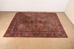 Karastan Kirman Room Size Wool Rug, Circa 1940s