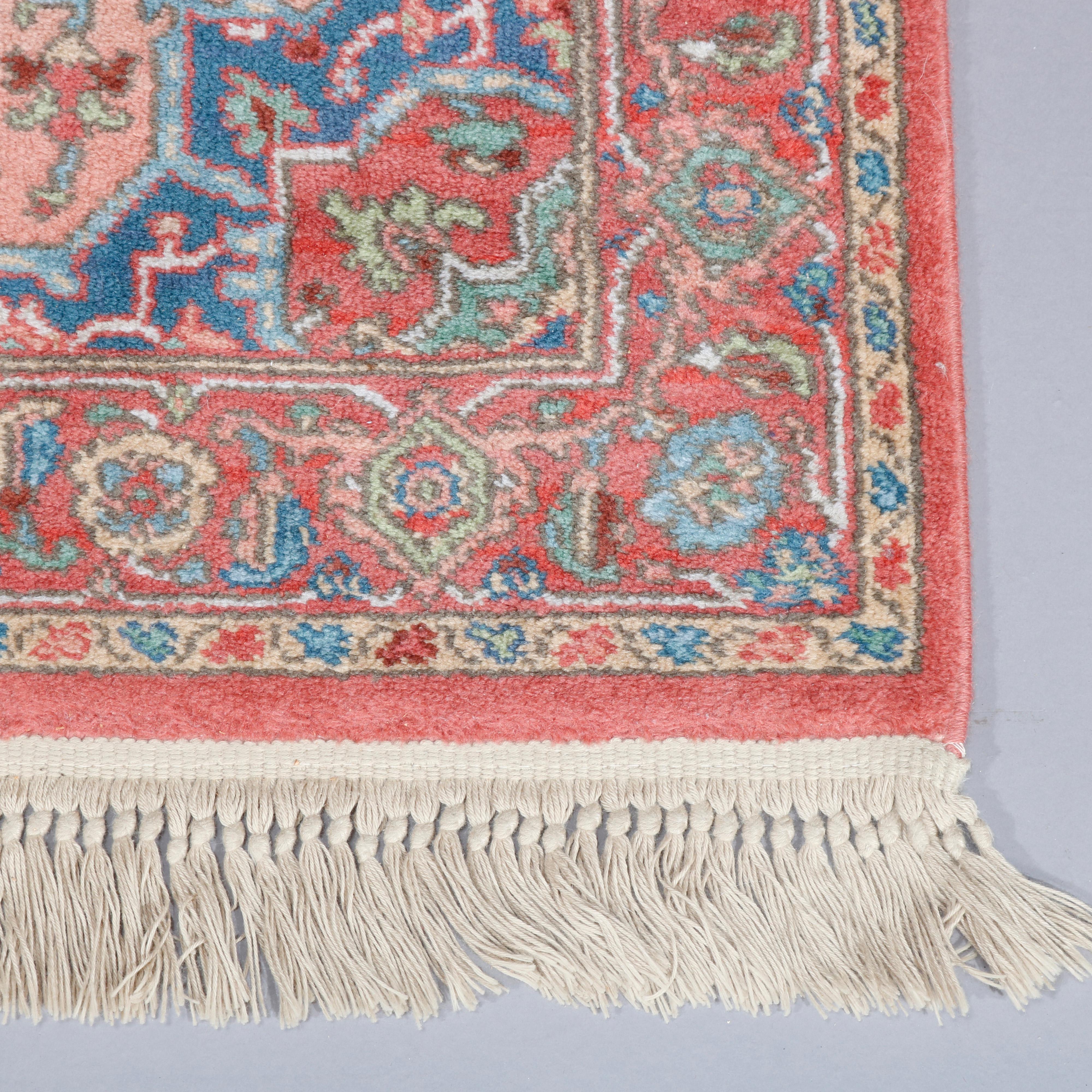 Moorish Karastan Kirman Wool Oriental Rug, circa 1950