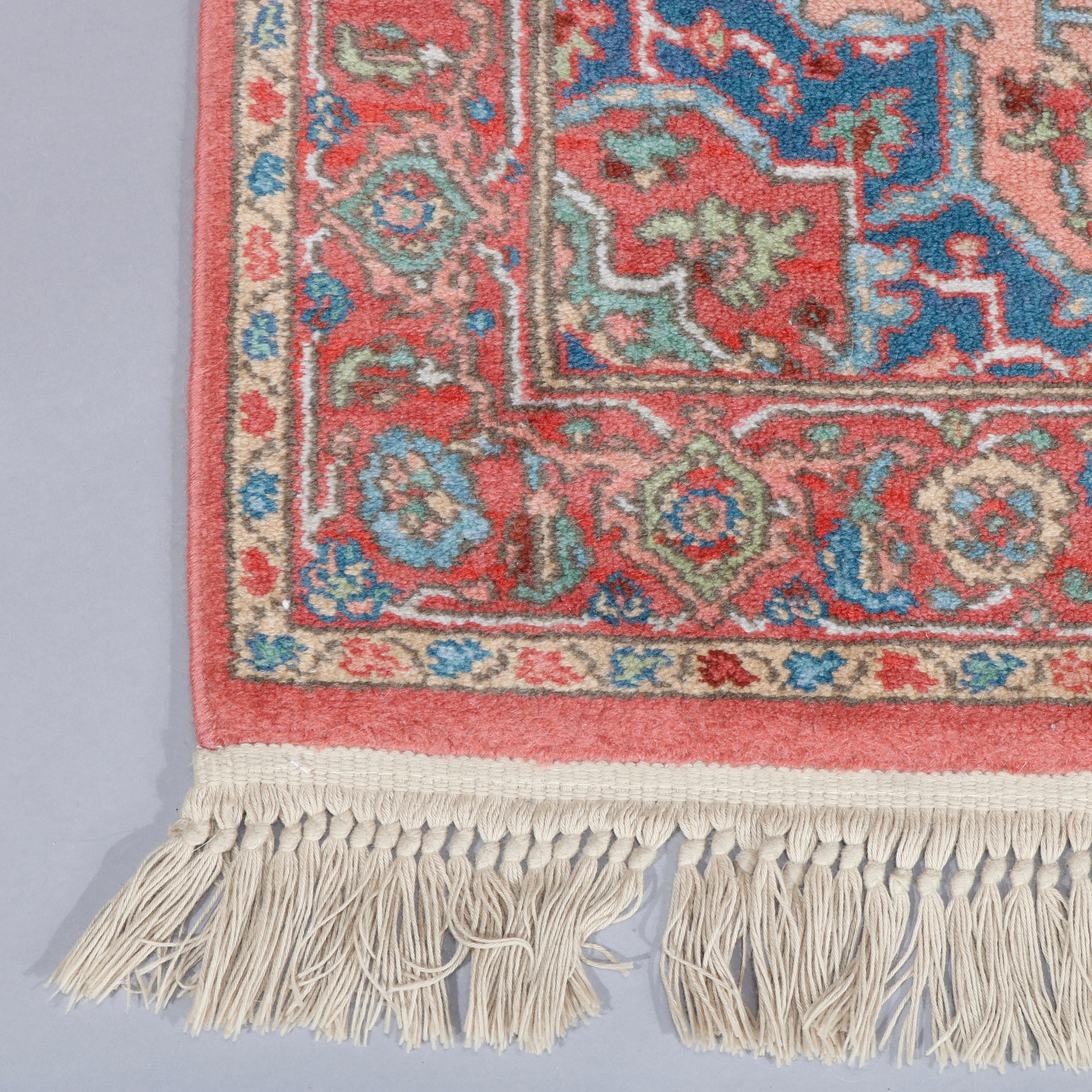 American Karastan Kirman Wool Oriental Rug, circa 1950