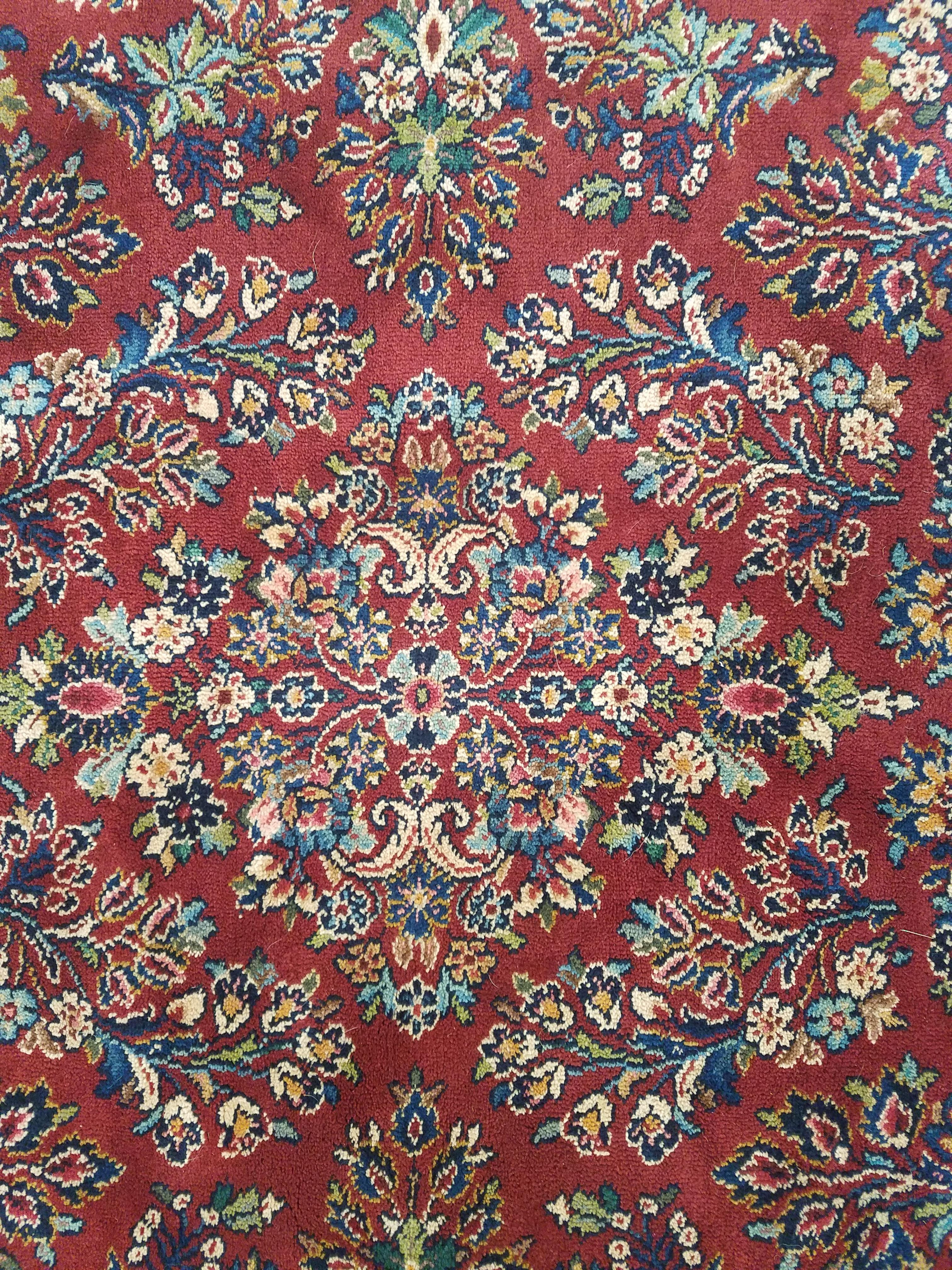 Woven Karastan Red Sarouk 700/785 Antique, 100% Wool Rug