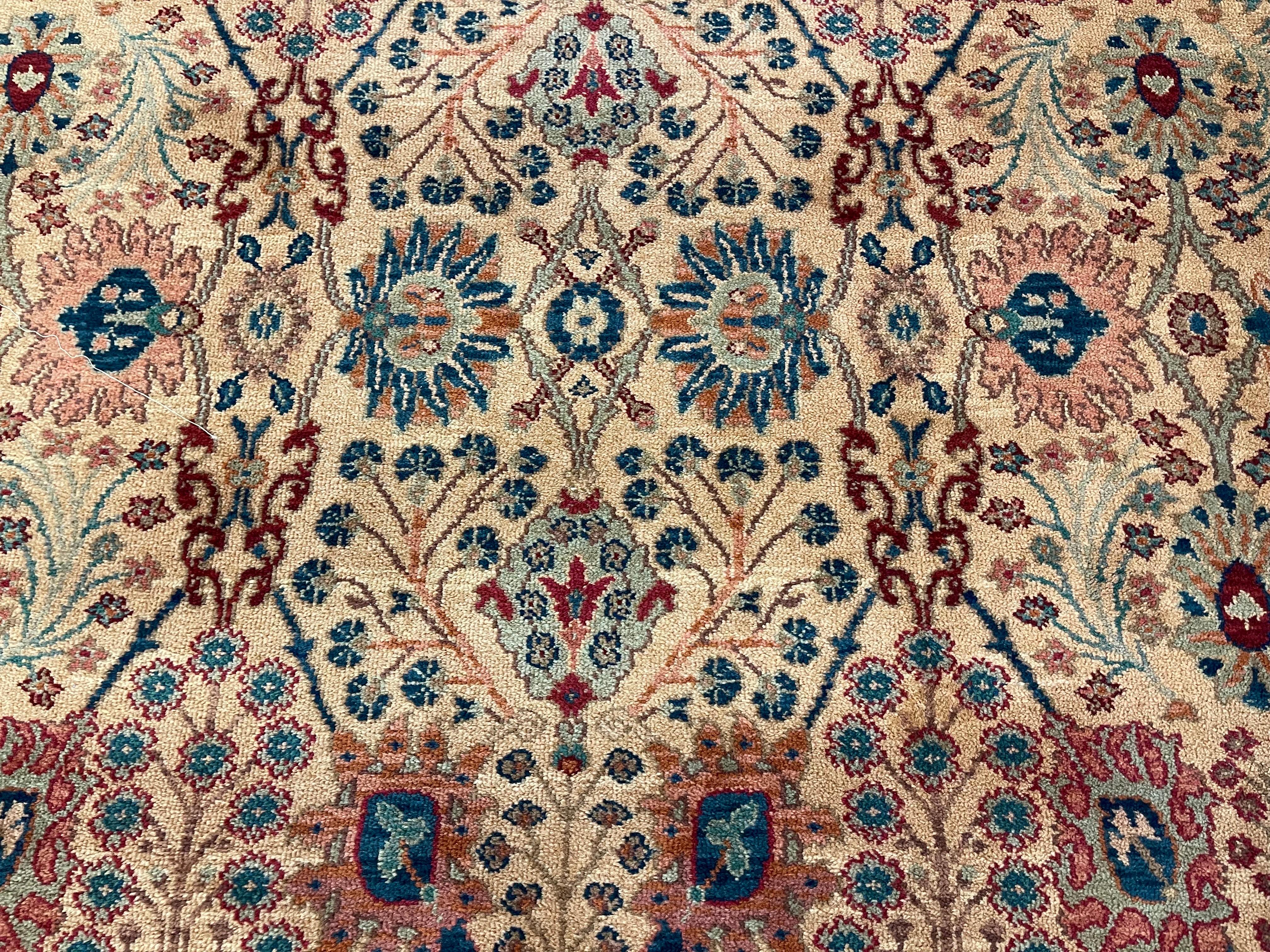 Karastan Samovar Teawash Persian Vase Wool Area Rug 10' by 14' 2